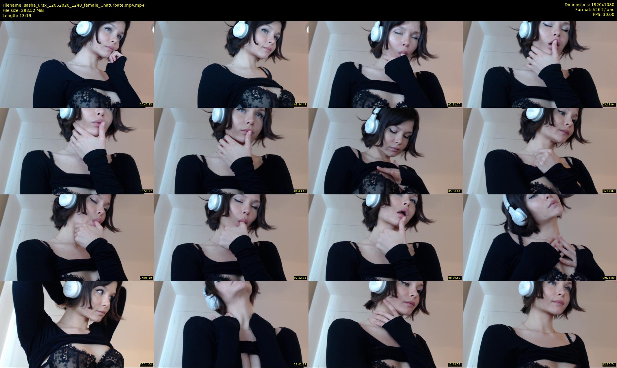 sasha_ursx — 14 minute Chaturbate female cam show recording, 1080p, Jun 12, 2020