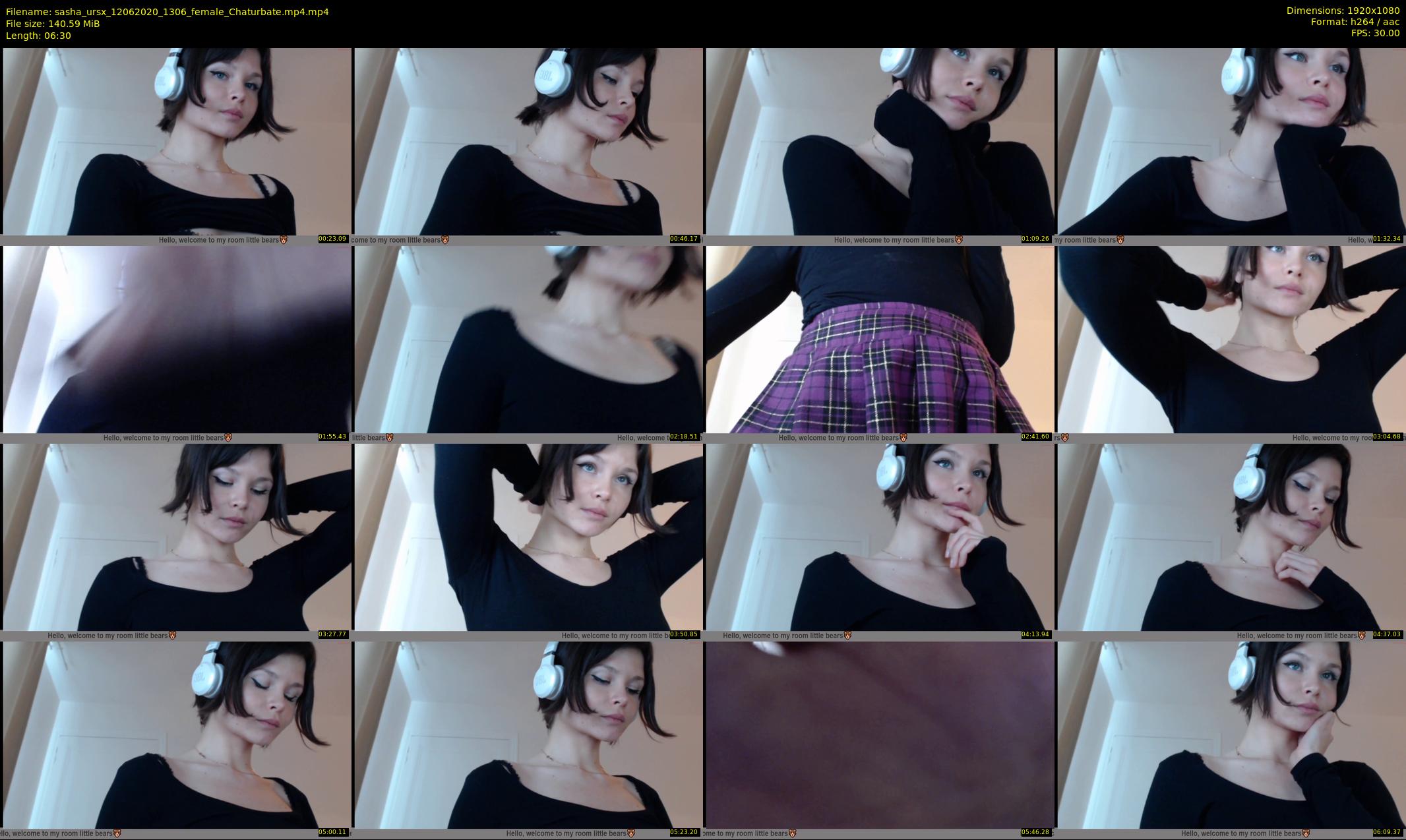 sasha_ursx — 7 minute Chaturbate female cam show recording, 1080p, Jun 12, 2020