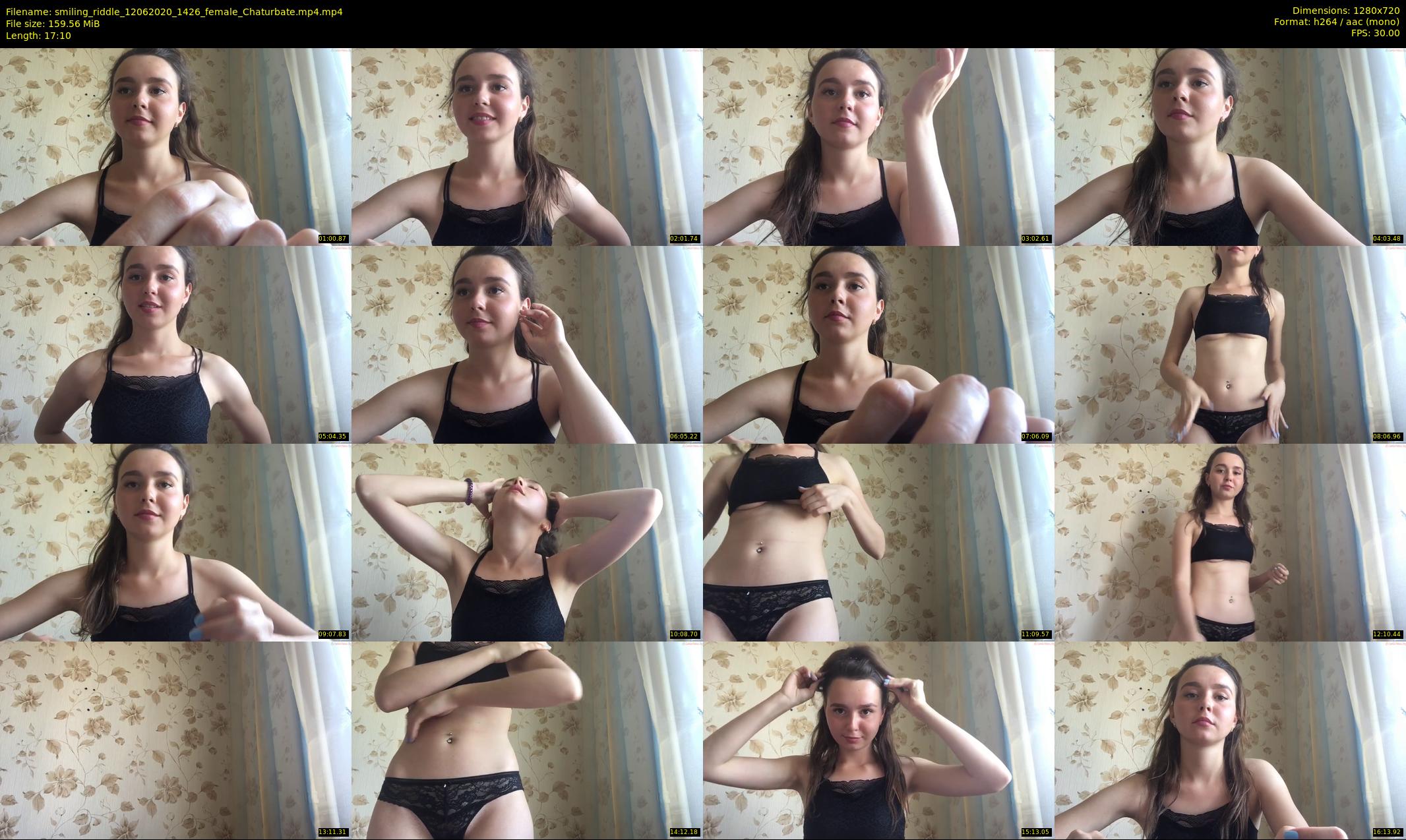smiling_riddle — 18 minute Chaturbate female cam show recording, 720p, Jun 12, 2020