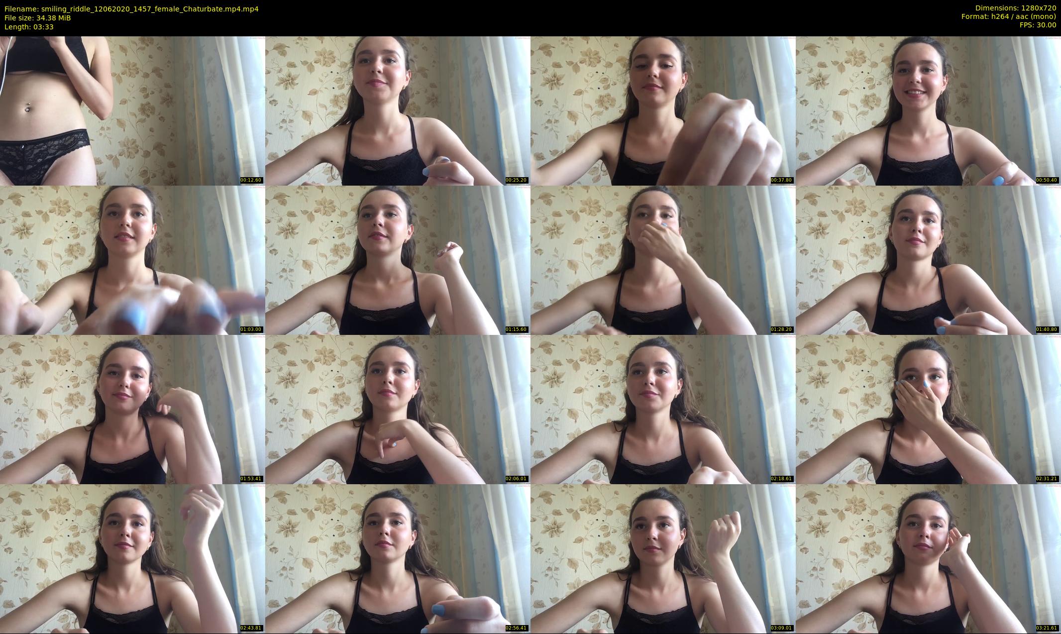 smiling_riddle — 4 minute Chaturbate female cam show recording, 720p, Jun 12, 2020