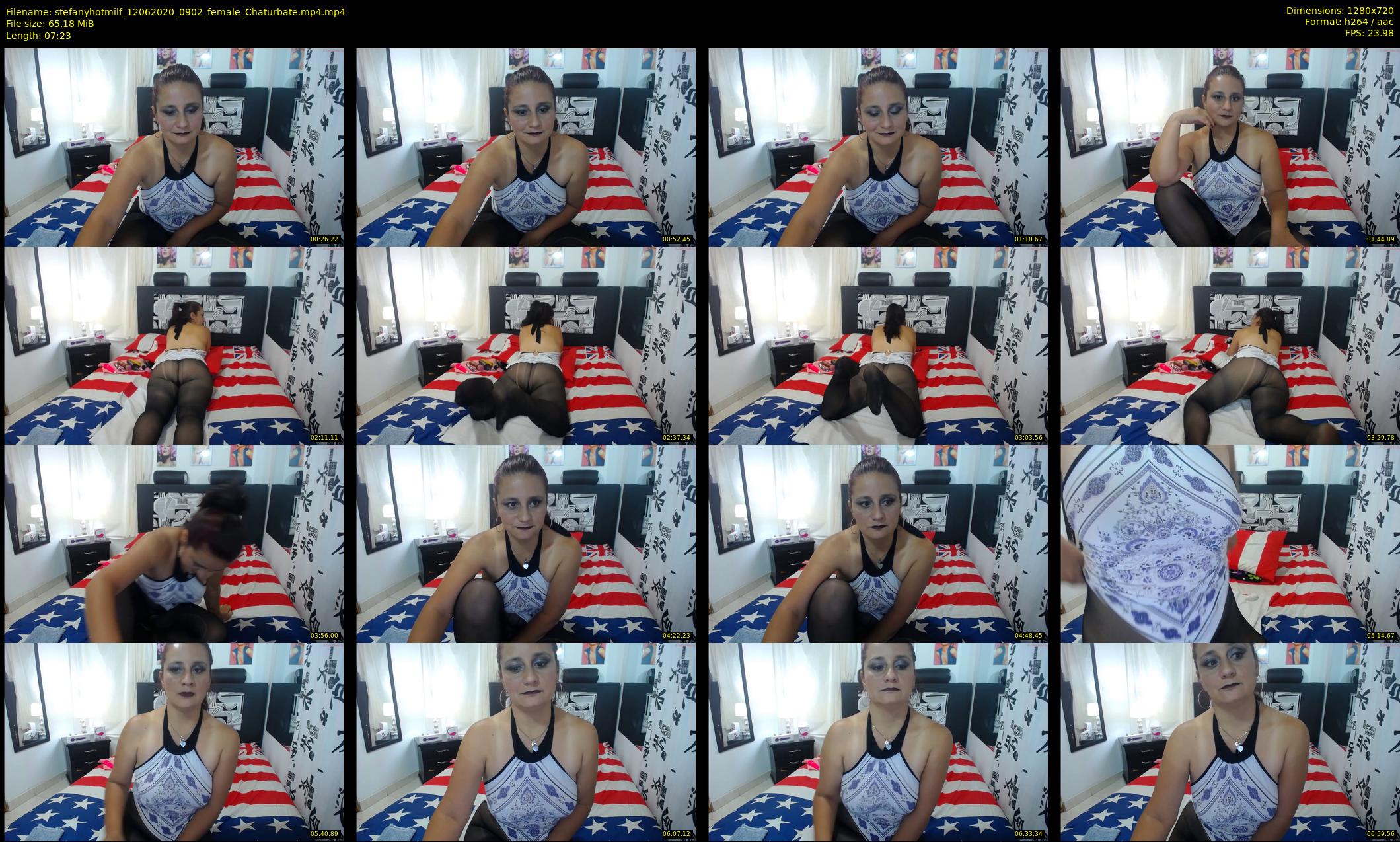 stefanyhotmilf — 8 minute Chaturbate female cam show recording, 720p, Jun 12, 2020