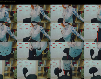 temptingfox — 5 minute Chaturbate female cam show recording, 720p, Jun 12, 2020