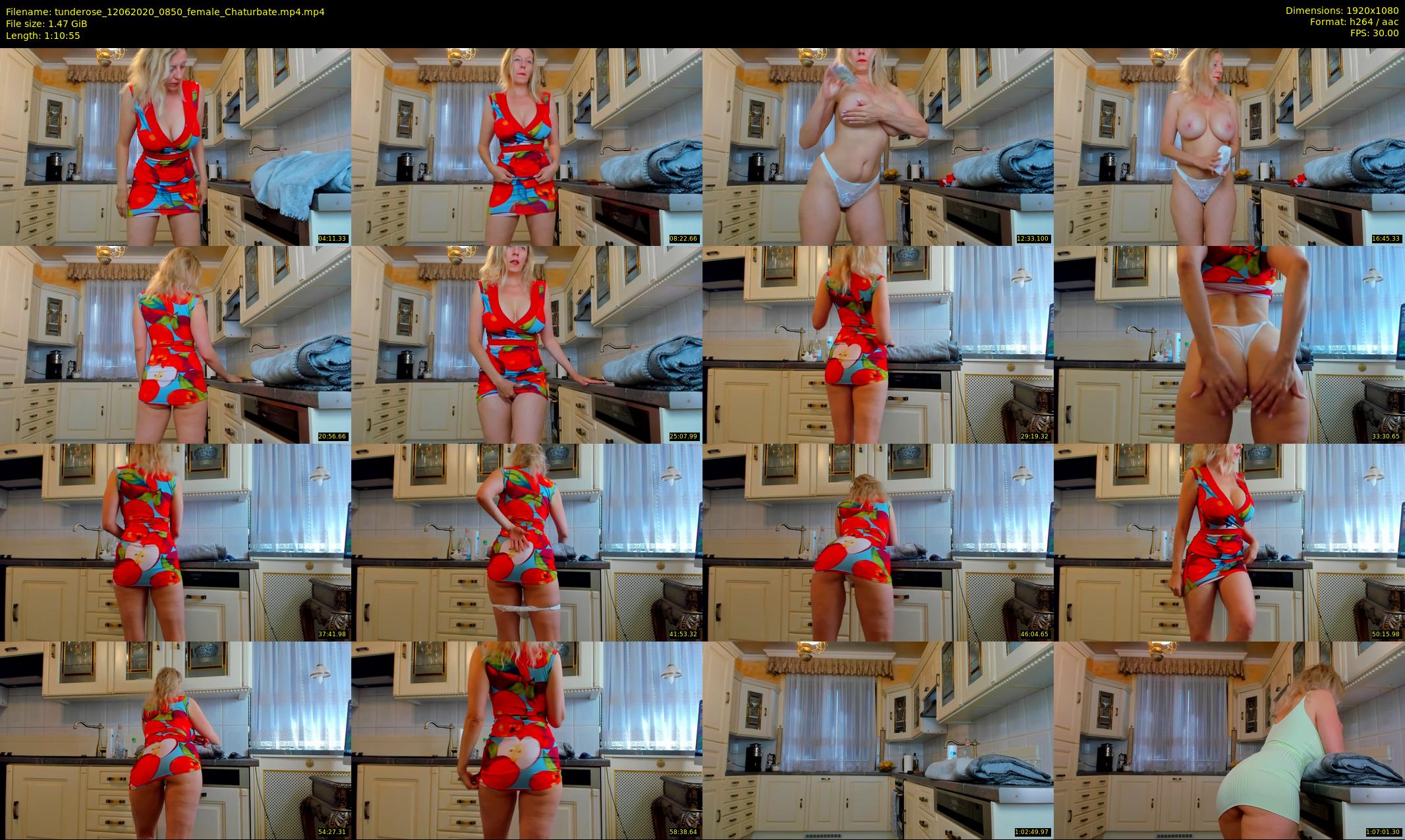 tunderose — 71 minute Chaturbate female cam show recording, 1080p, Jun 12, 2020