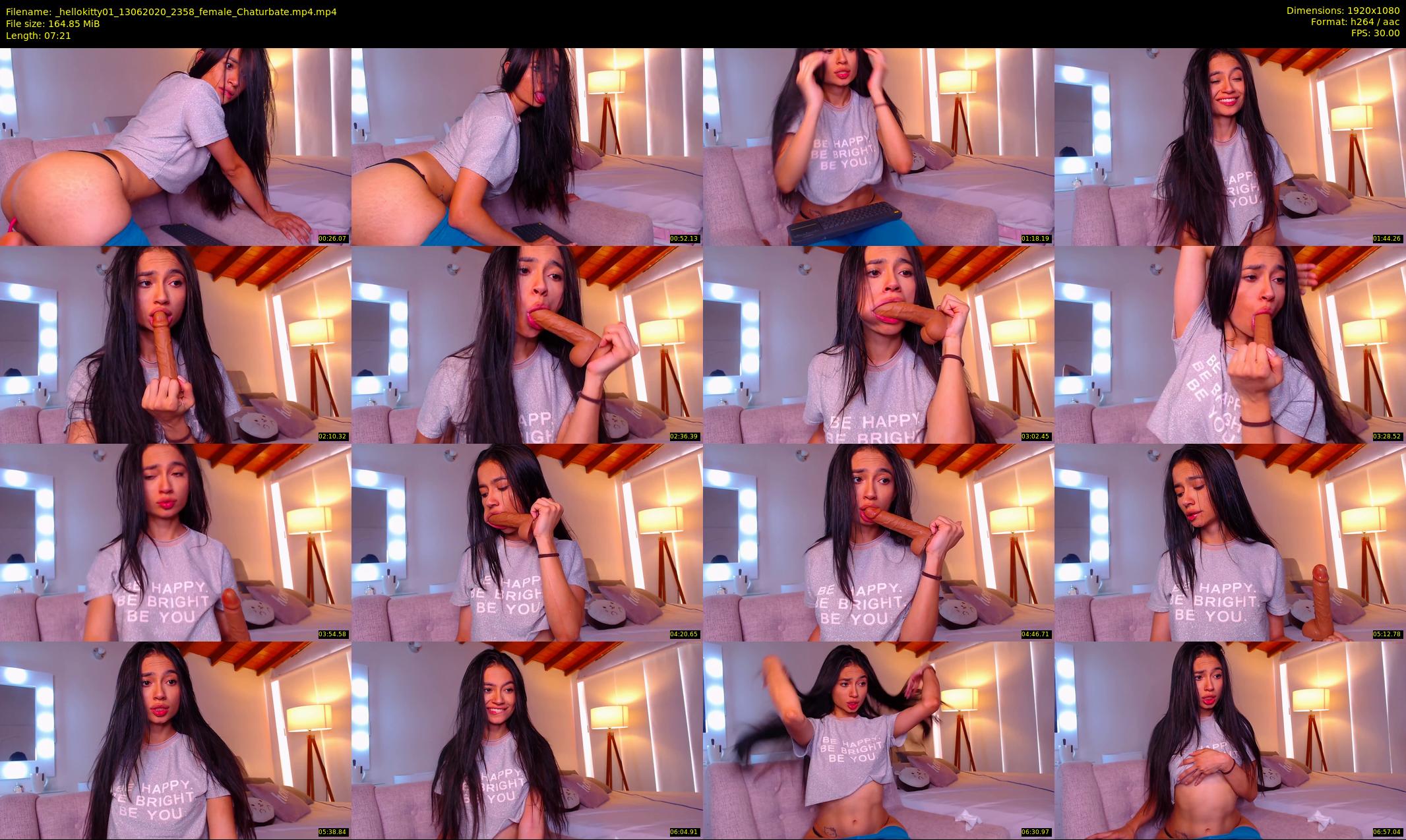 _hellokitty01 — 8 minute Chaturbate female cam show recording, 1080p, Jun 13, 2020