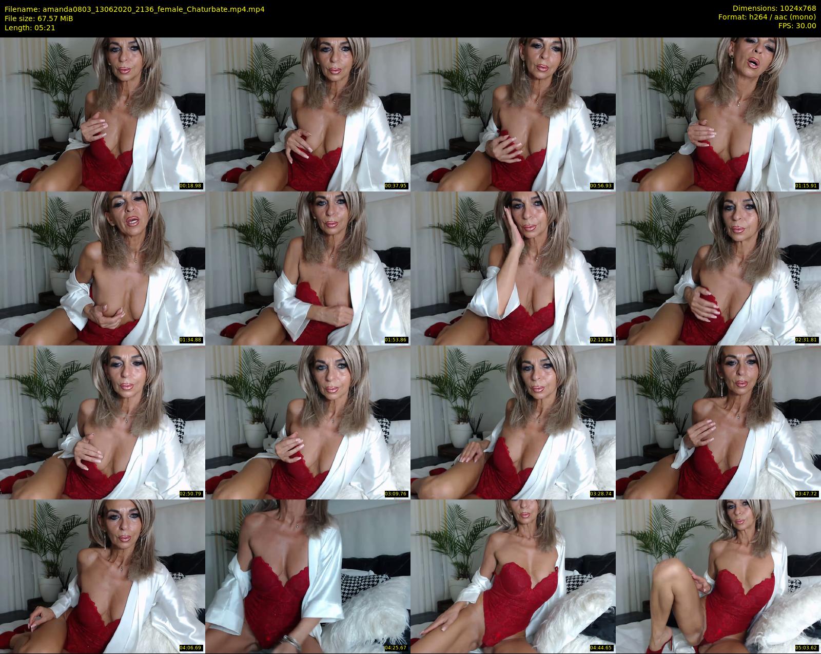 amanda0803 — 6 minute Chaturbate female cam show recording, 720p, Jun 13, 2020