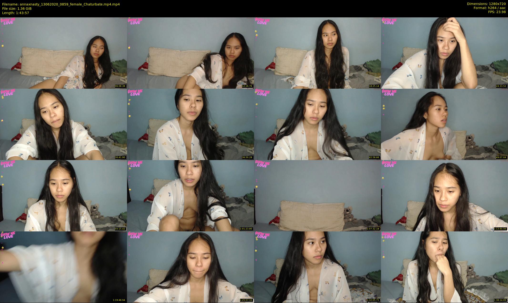 annaxnasty — 104 minute Chaturbate female cam show recording, 720p, Jun 13, 2020