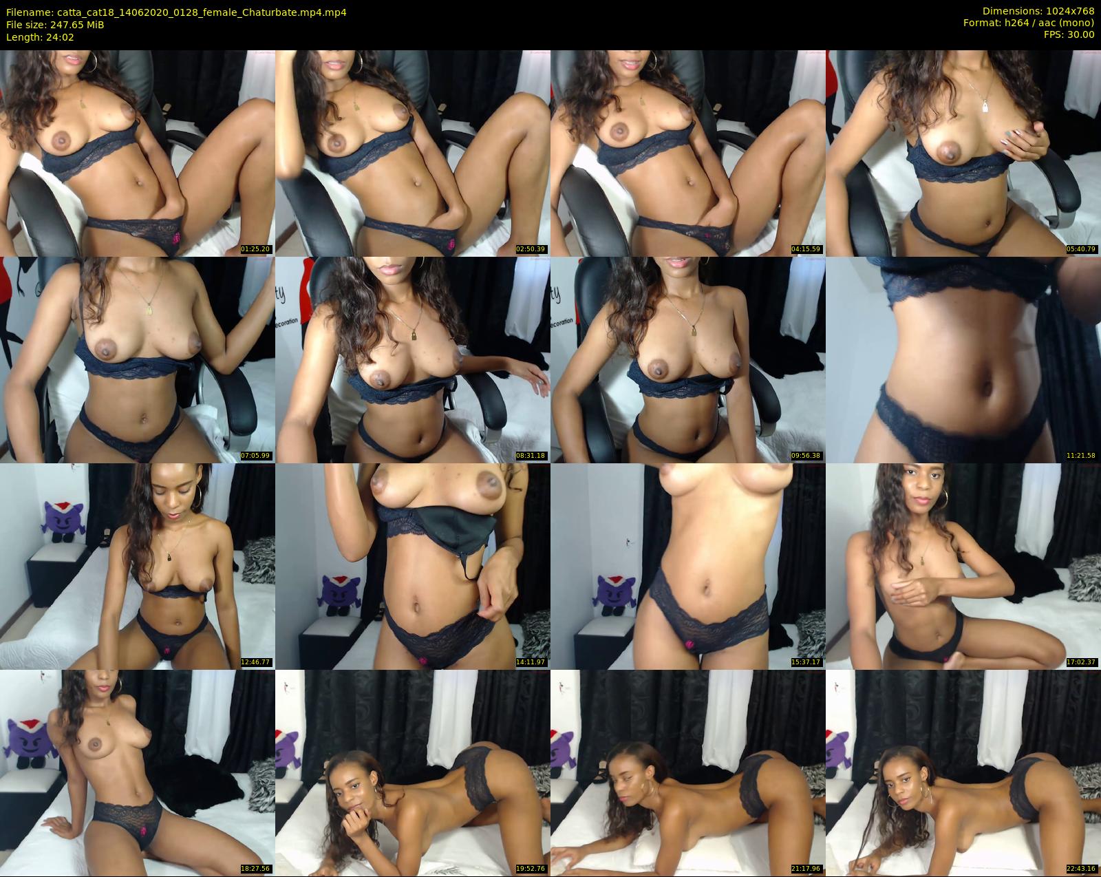 catta_cat18 — 25 minute Chaturbate female cam show recording, 720p, Jun 14, 2020