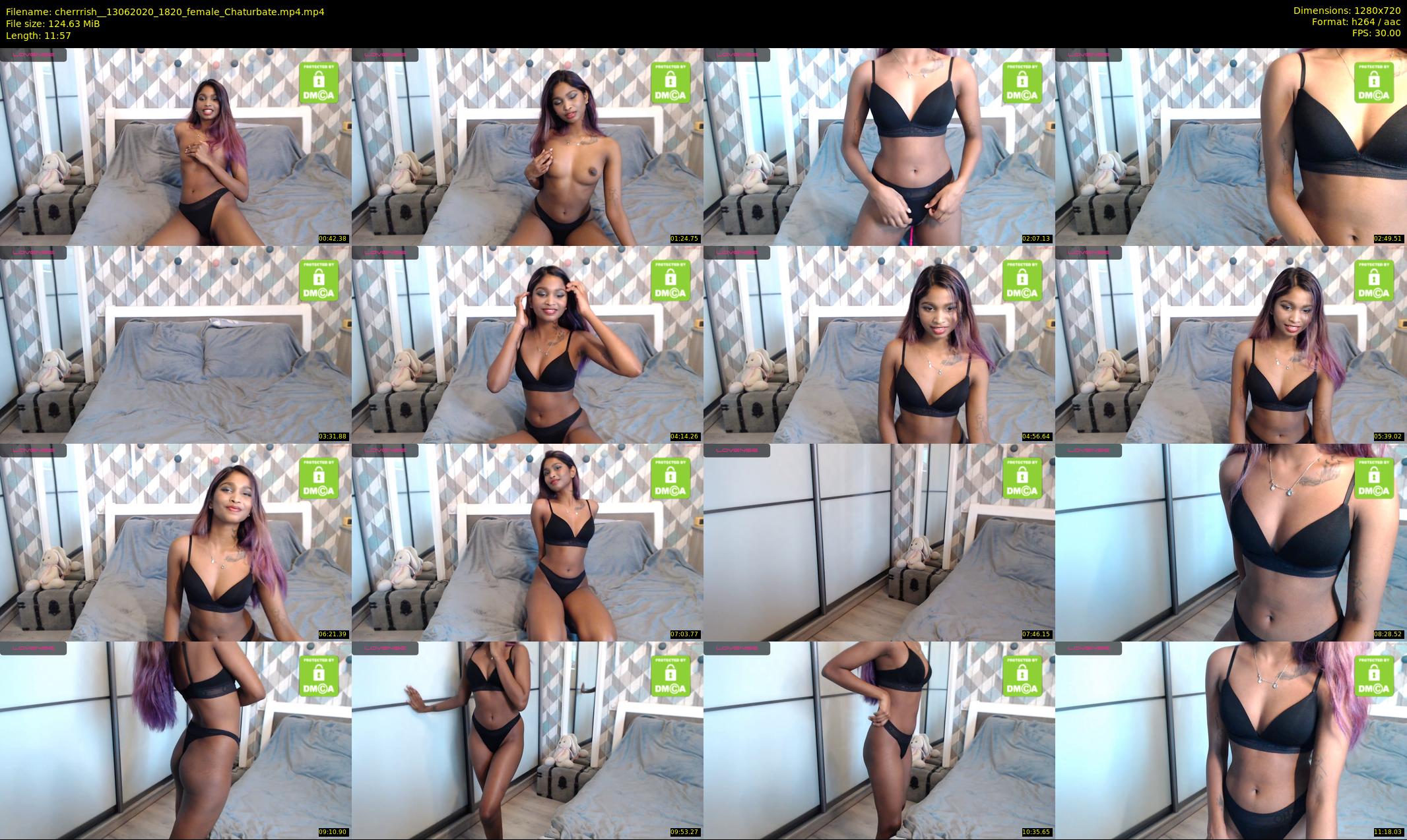 cherrrish_ — 12 minute Chaturbate female cam show recording, 720p, Jun 13, 2020