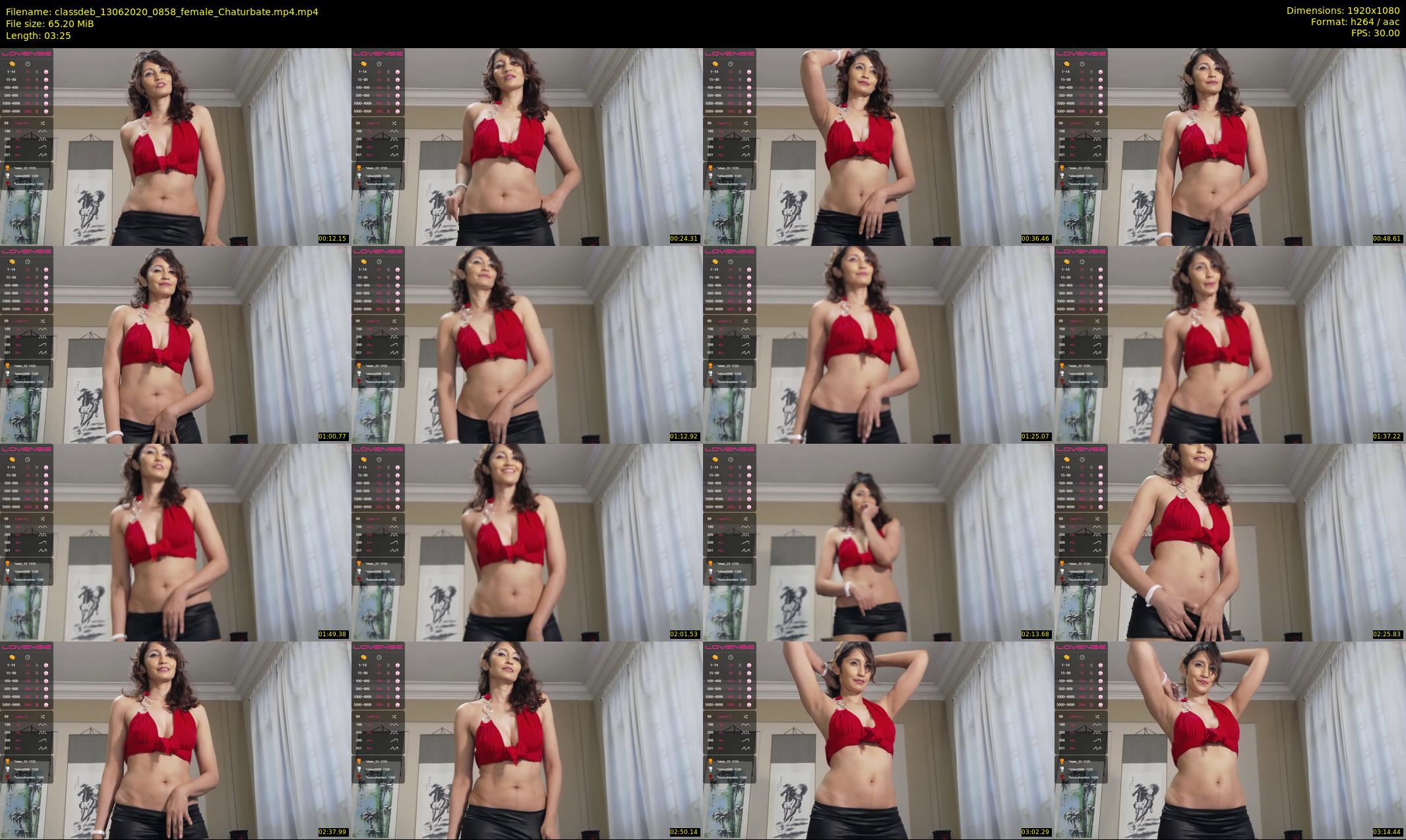 classdeb — 4 minute Chaturbate female cam show recording, 1080p, Jun 13, 2020