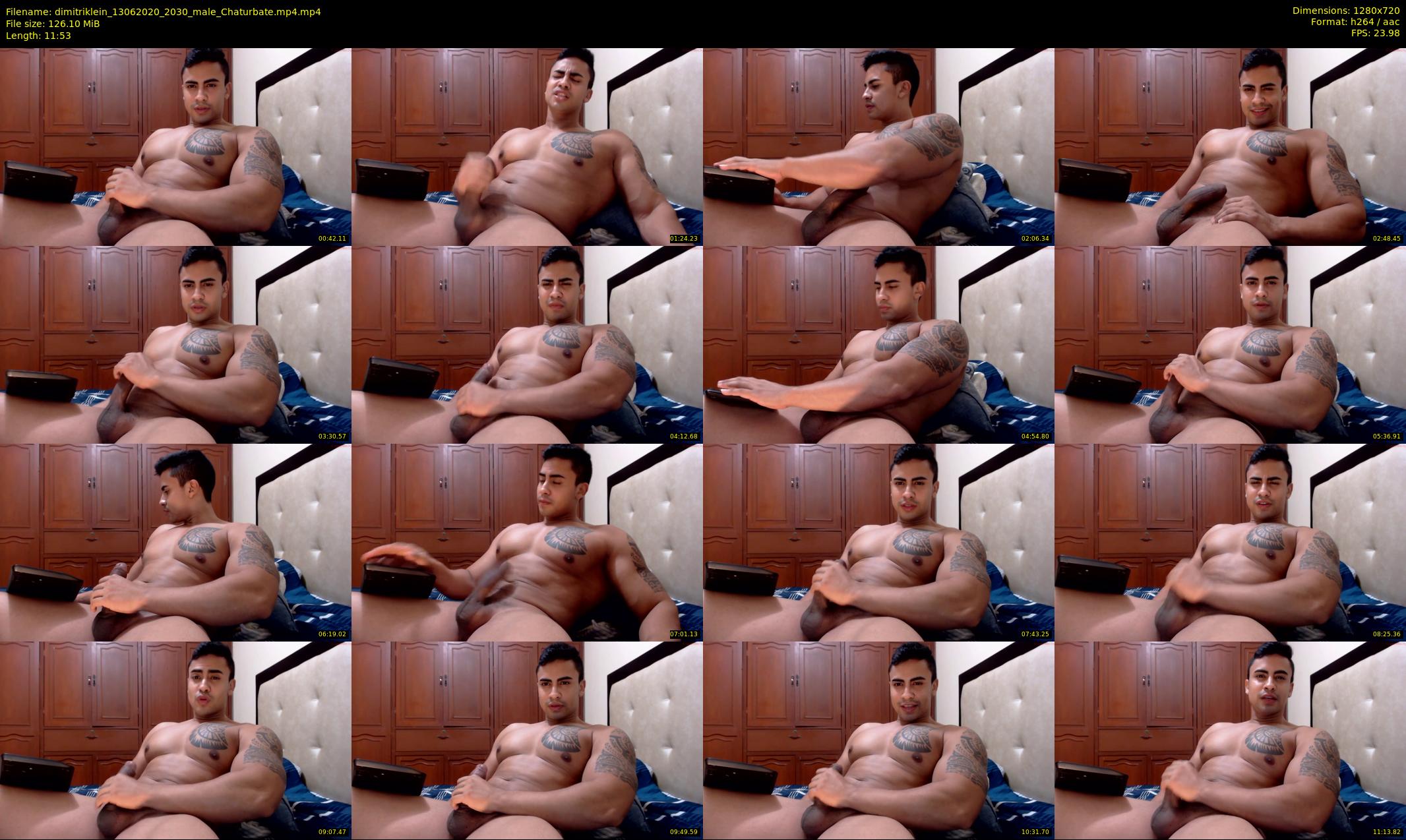 dimitriklein — 12 minute Chaturbate male cam show recording, 720p, Jun 13, 2020