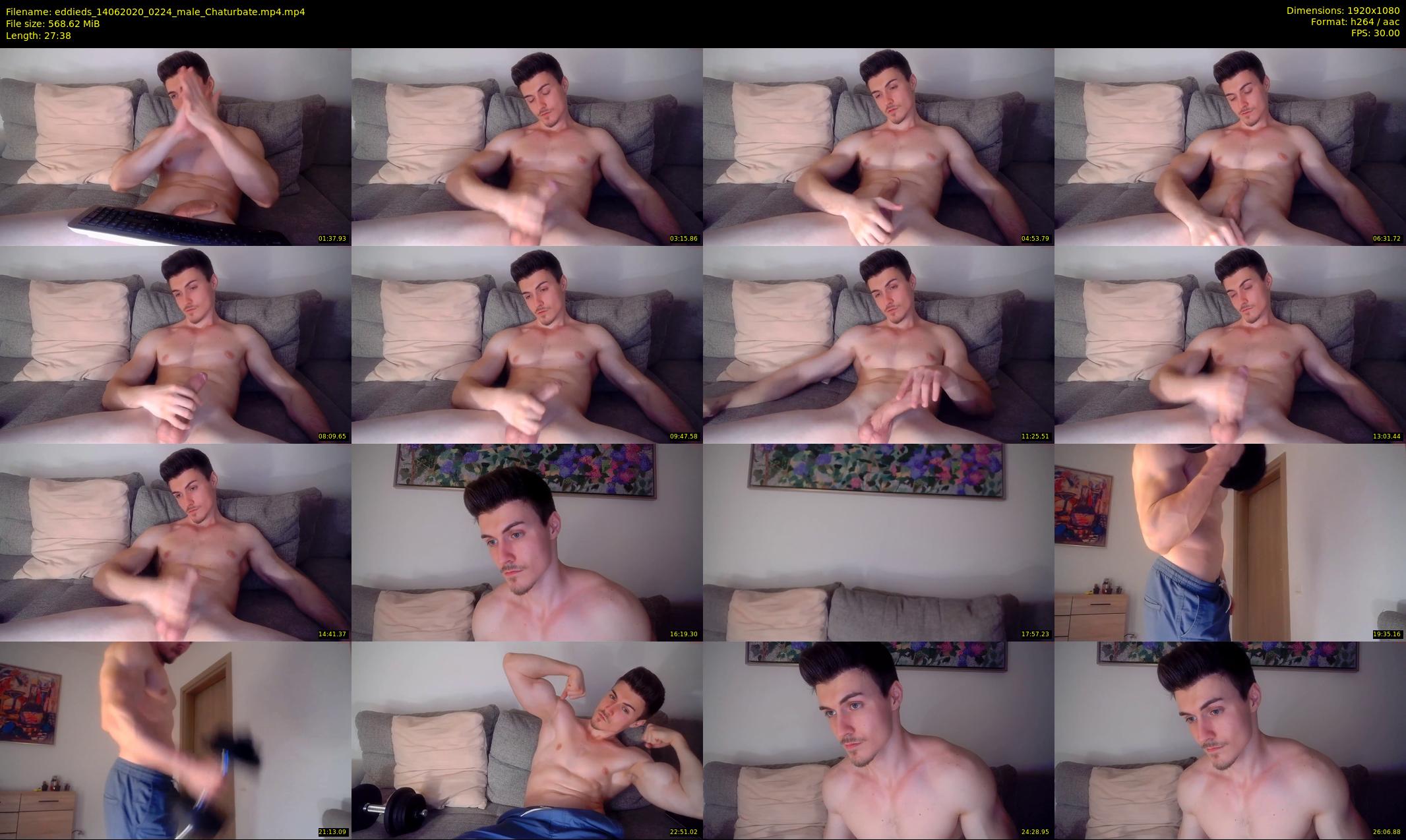 eddieds — 28 minute Chaturbate male cam show recording, 1080p, Jun 14, 2020