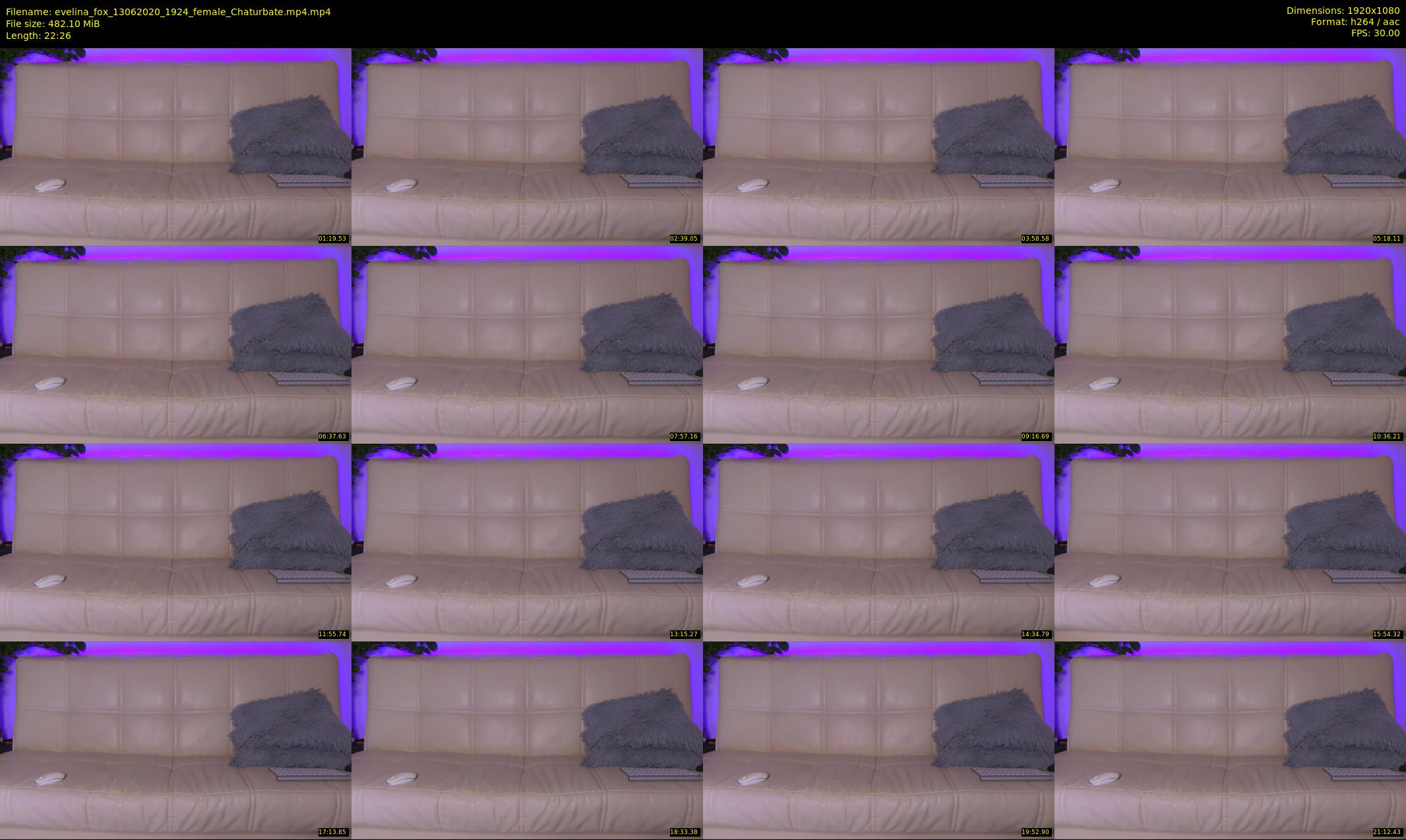 evelina_fox — 23 minute Chaturbate female cam show recording, 1080p, Jun 13, 2020