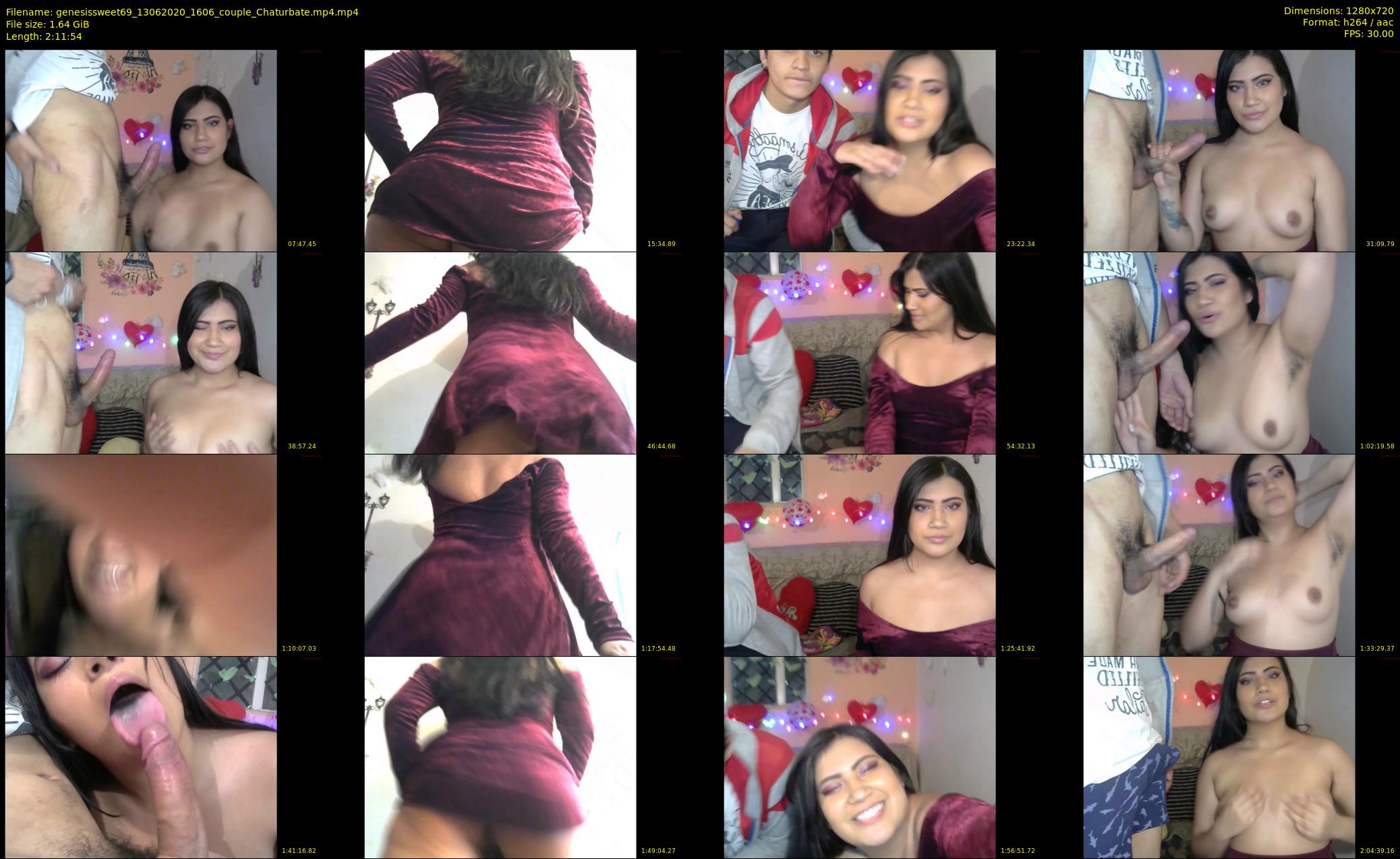 genesissweet69 — 132 minute Chaturbate couple cam show recording, 720p, Jun 13, 2020