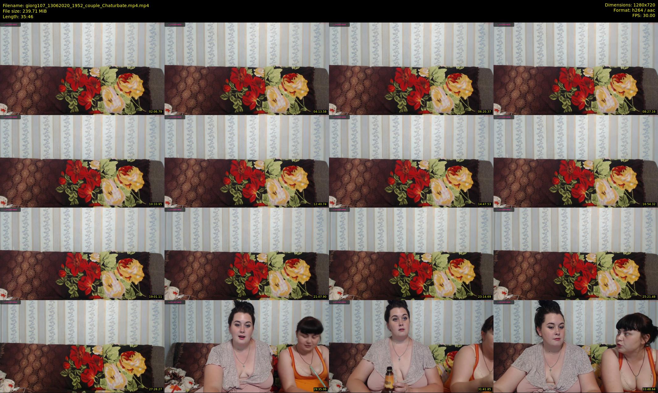 giorg107 — 36 minute Chaturbate couple cam show recording, 720p, Jun 13, 2020