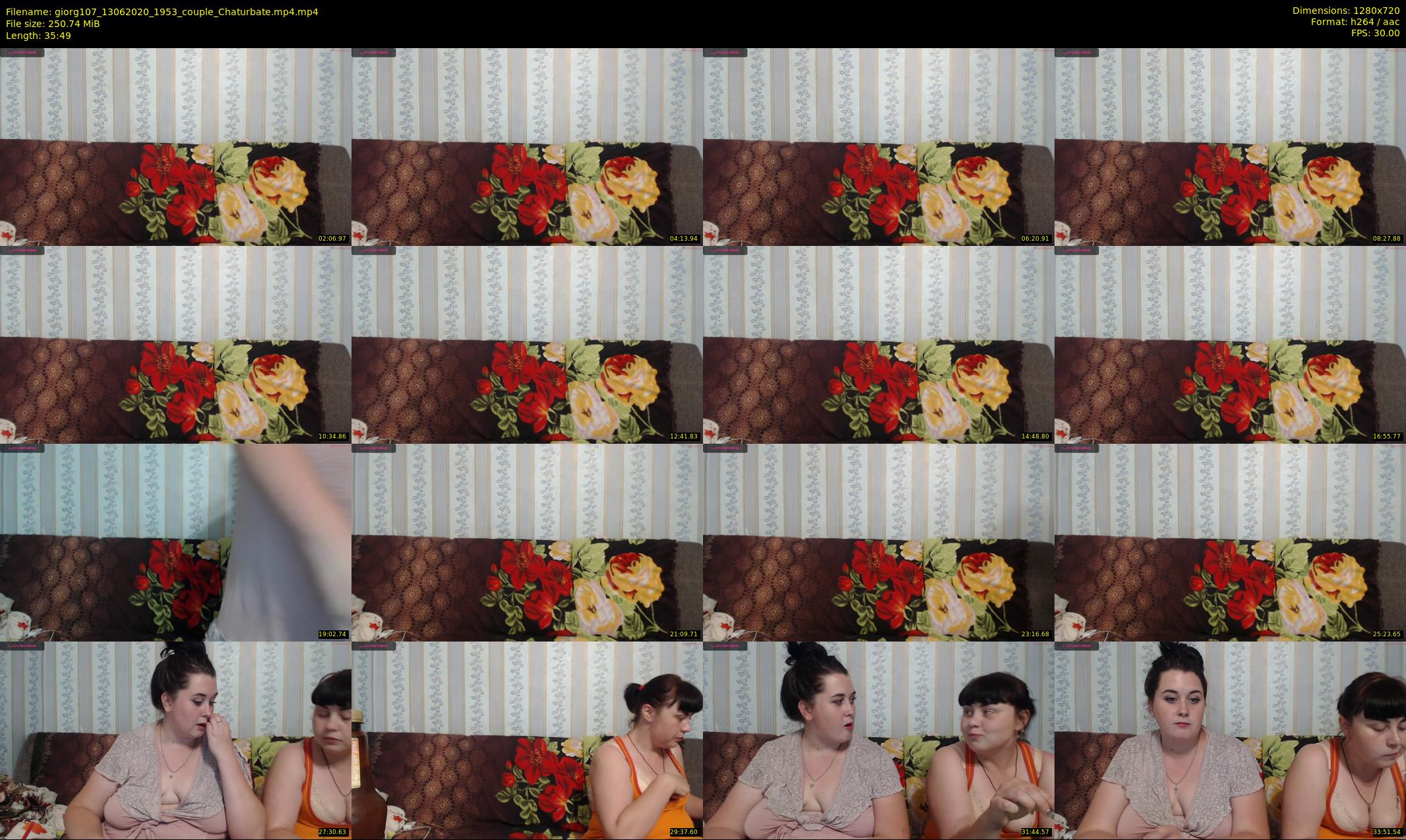 giorg107 — 36 minute Chaturbate couple cam show recording, 720p, Jun 13, 2020
