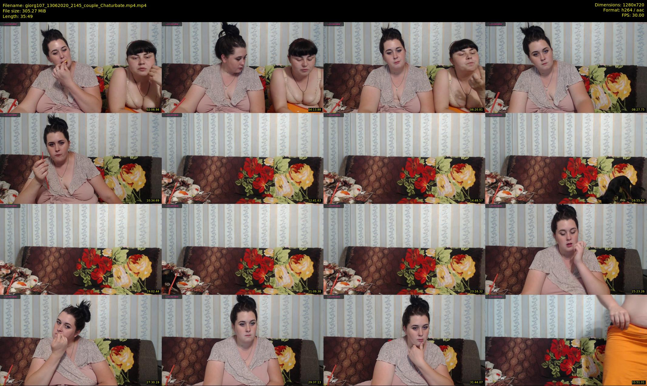 giorg107 — 36 minute Chaturbate couple cam show recording, 720p, Jun 13, 2020