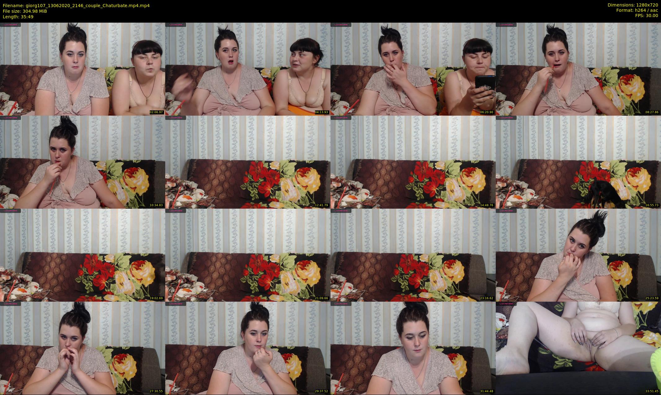 giorg107 — 36 minute Chaturbate couple cam show recording, 720p, Jun 13, 2020