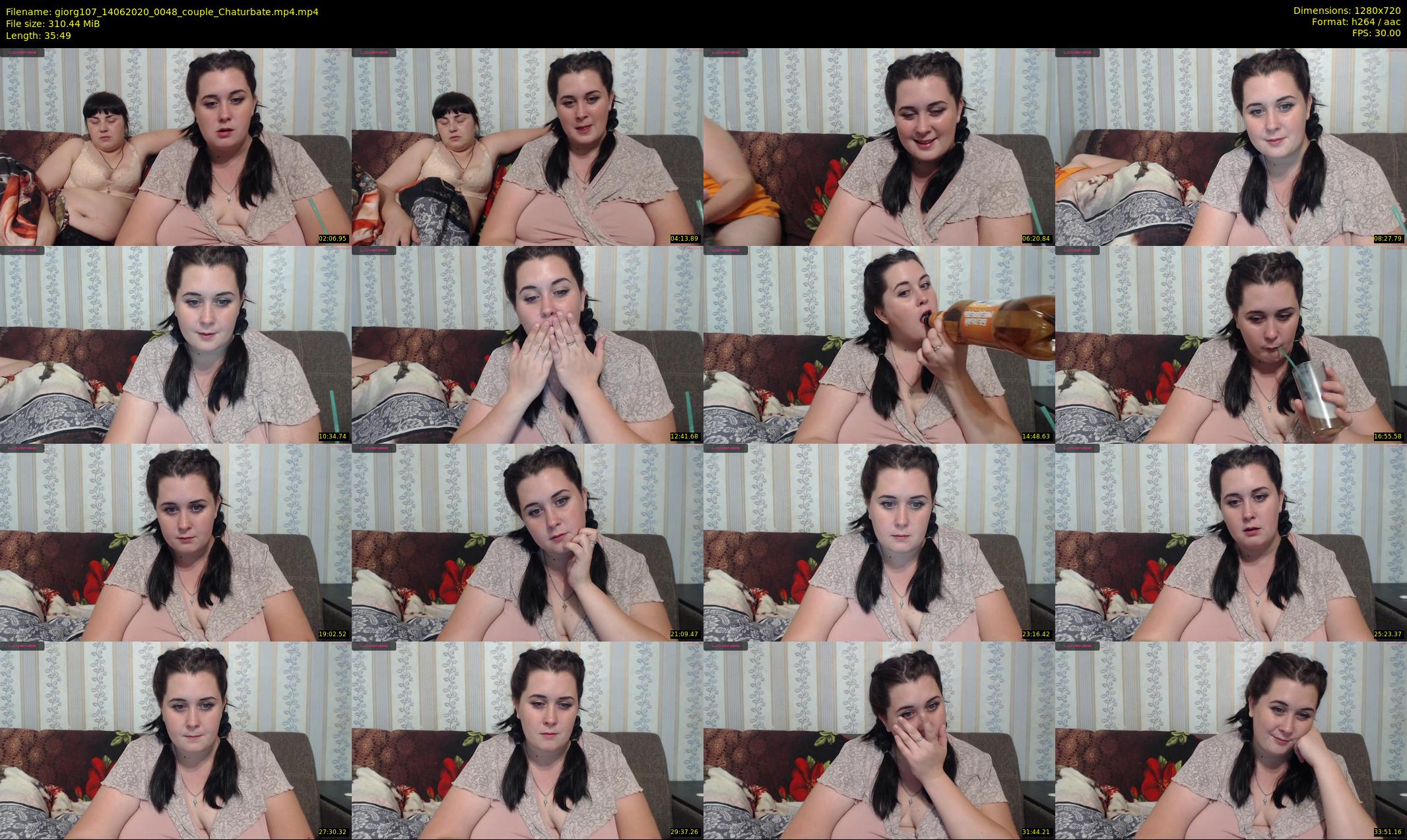 giorg107 — 36 minute Chaturbate couple cam show recording, 720p, Jun 14, 2020
