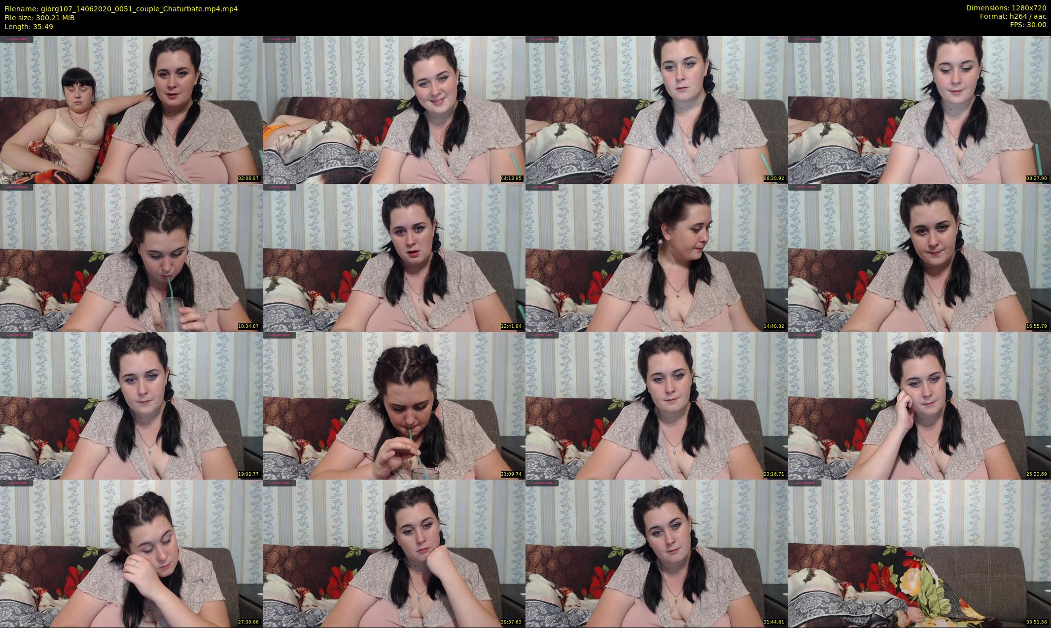 giorg107 — 36 minute Chaturbate couple cam show recording, 720p, Jun 14, 2020