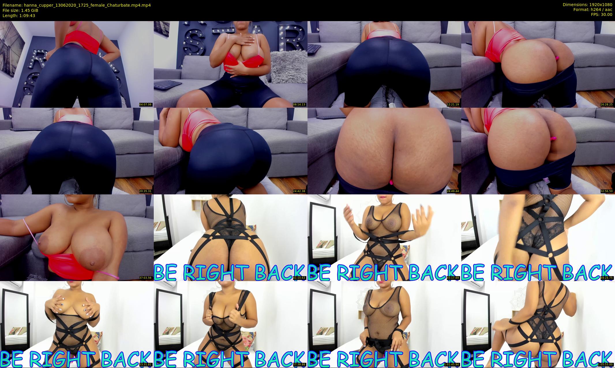 hanna_cupper — 70 minute Chaturbate female cam show recording, 1080p, Jun 13, 2020