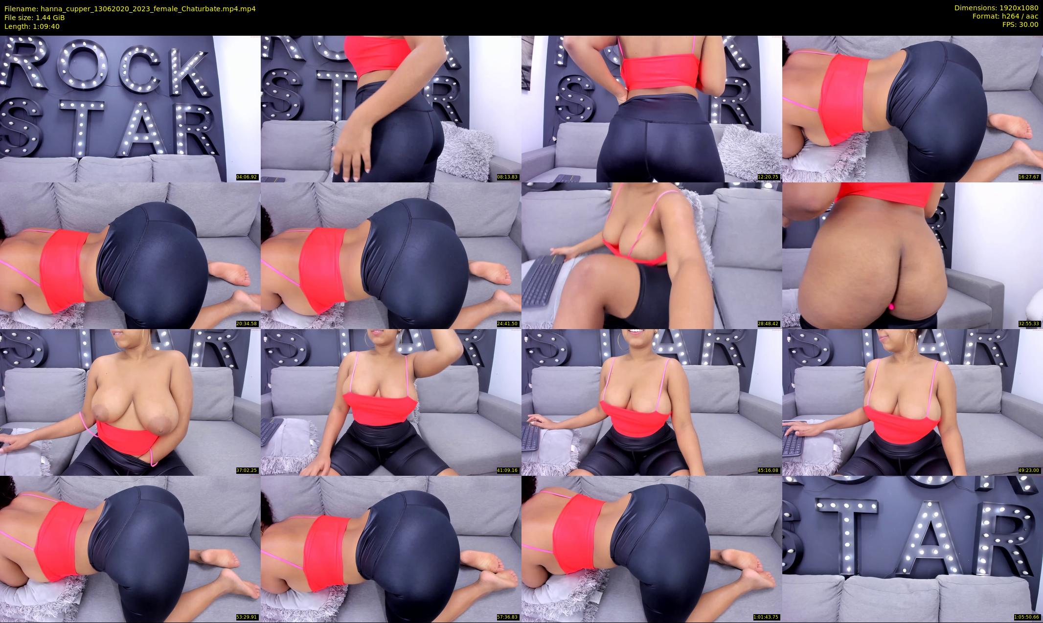hanna_cupper — 70 minute Chaturbate female cam show recording, 1080p, Jun 13, 2020