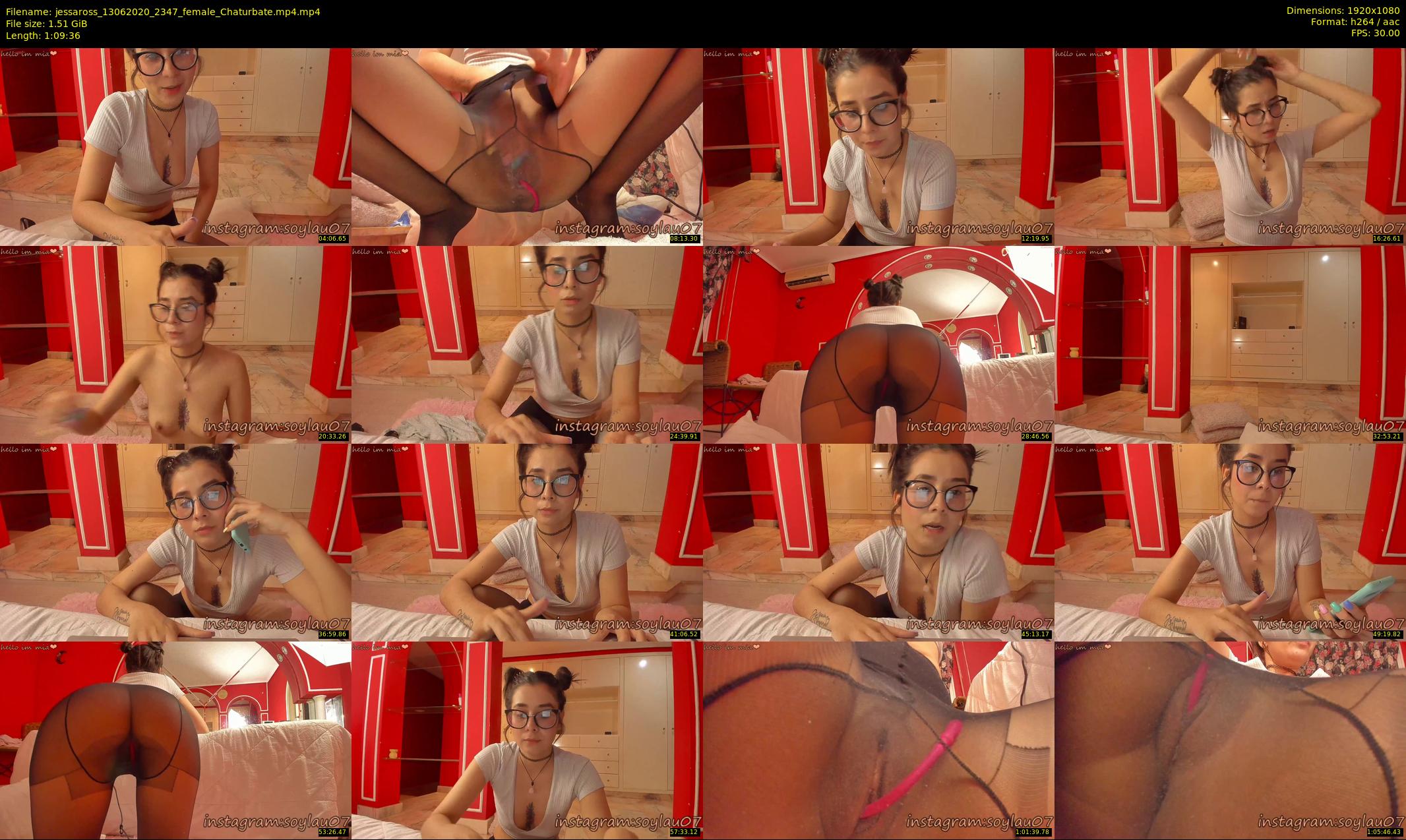 jessaross — 70 minute Chaturbate female cam show recording, 1080p, Jun 13, 2020