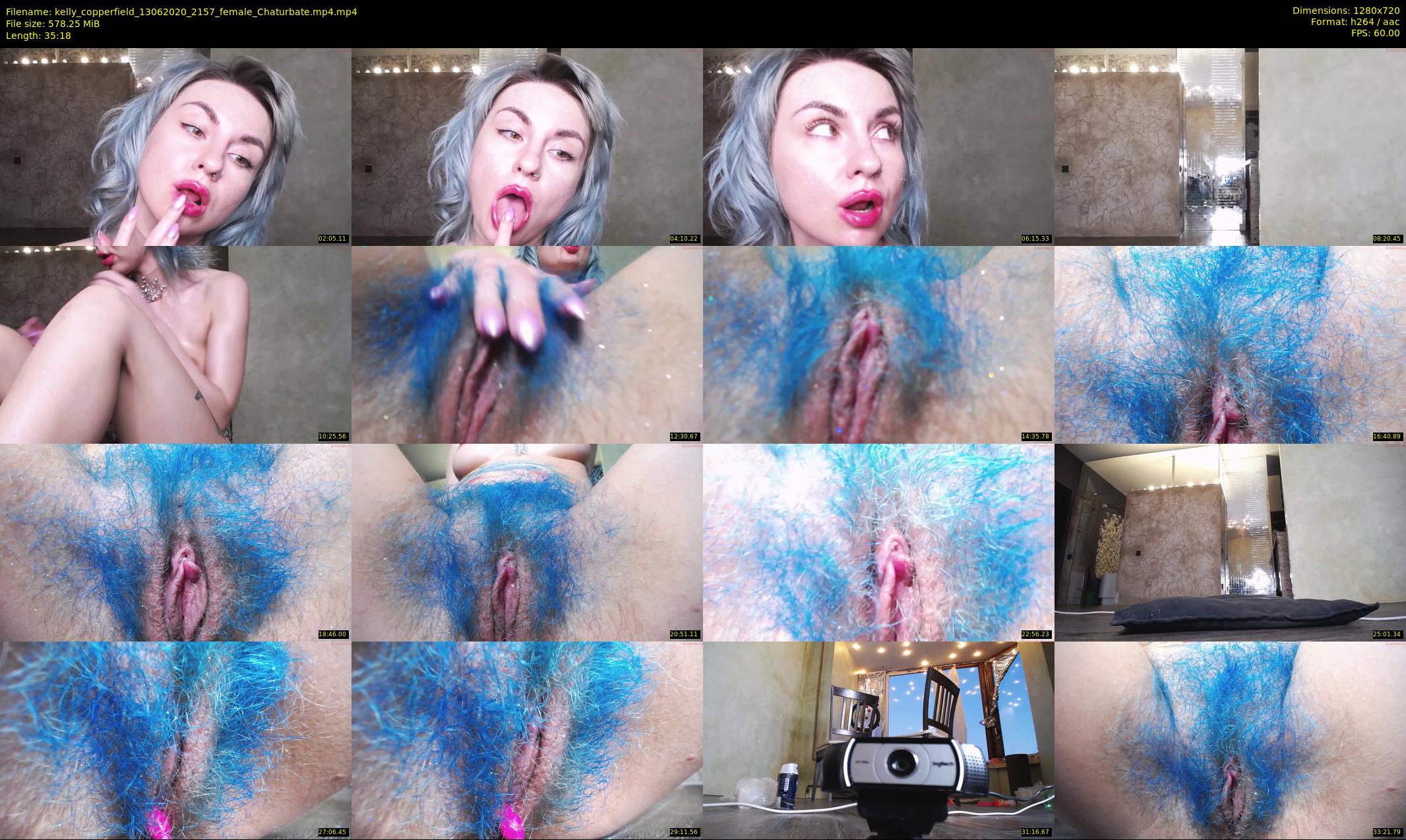 kelly_copperfield — 36 minute Chaturbate female cam show recording, 720p, Jun 13, 2020