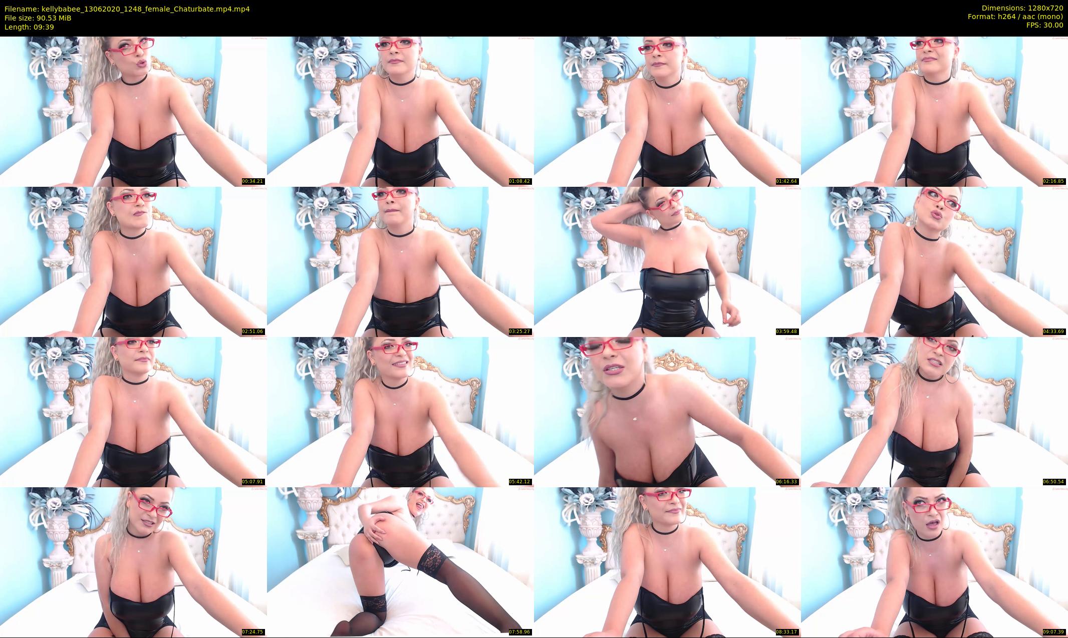kellybabee — 10 minute Chaturbate female cam show recording, 720p, Jun 13, 2020