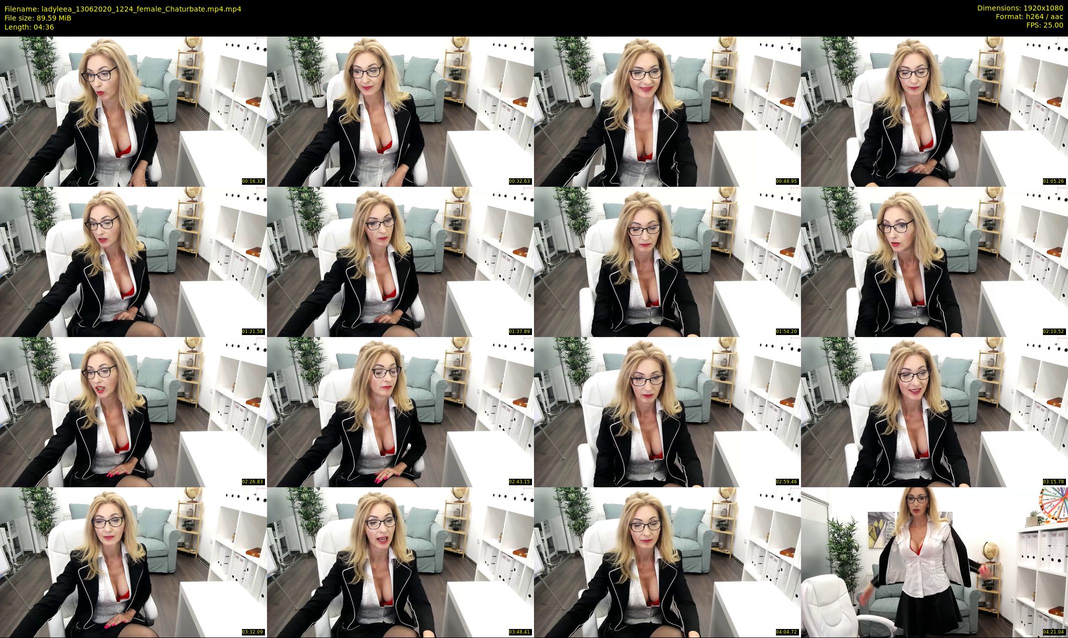 ladyleea — 5 minute Chaturbate female cam show recording, 1080p, Jun 13, 2020