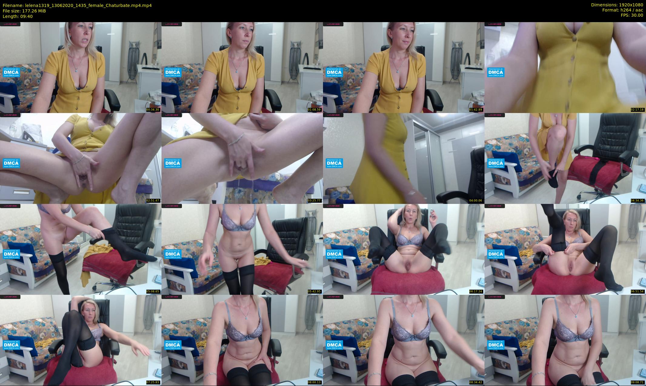 lelena1319 — 10 minute Chaturbate female cam show recording, 1080p, Jun 13, 2020