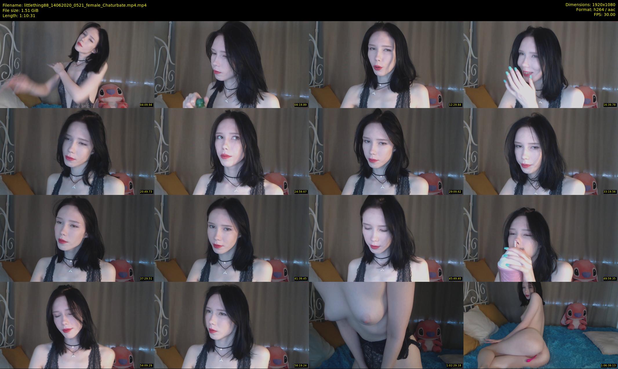 littlething88 — 71 minute Chaturbate female cam show recording, 1080p, Jun 14, 2020