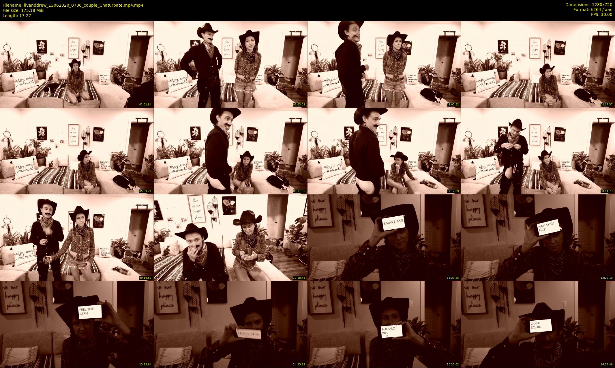 livanddrew — 18 minute Chaturbate couple cam show recording, 720p, Jun 13, 2020