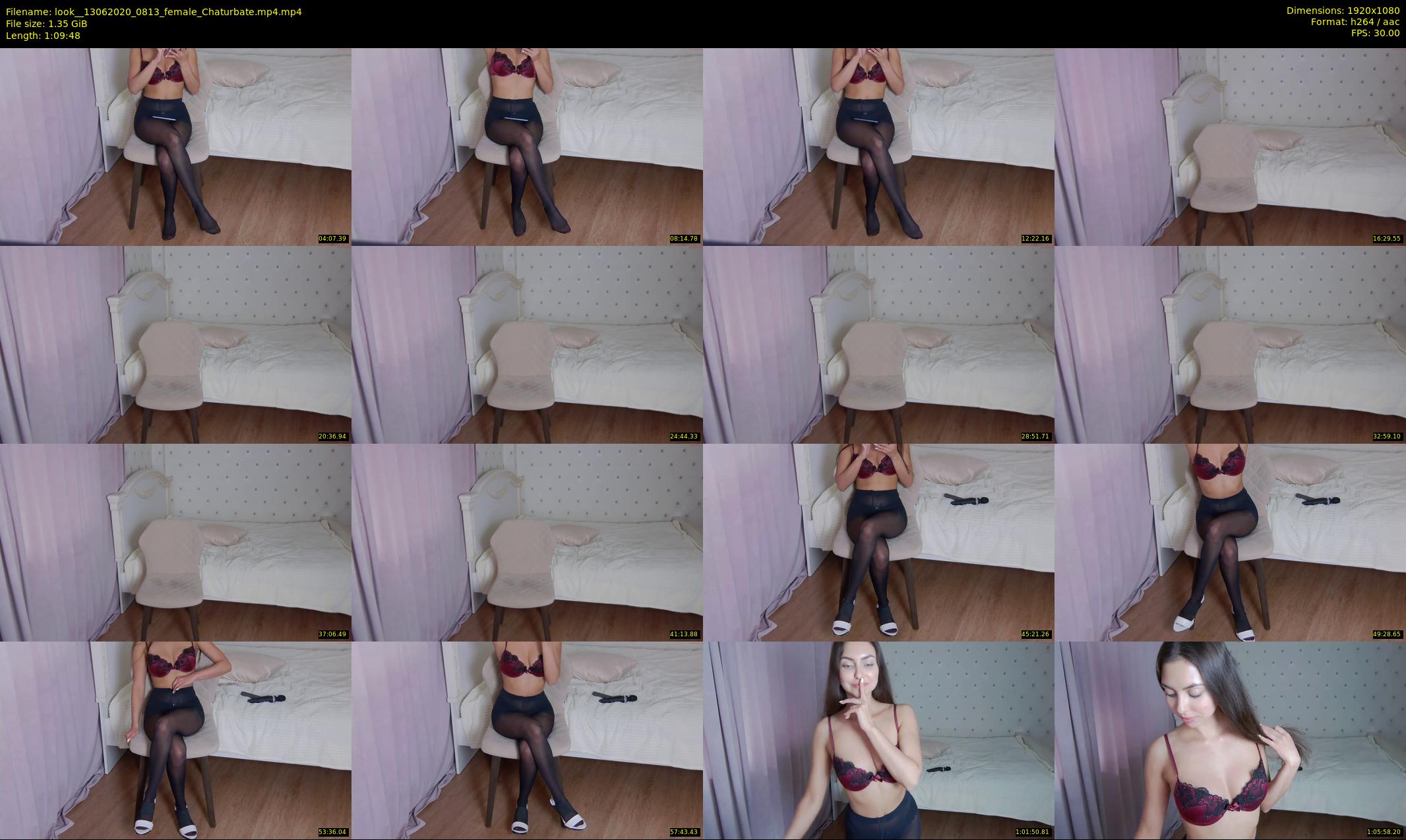look_ — 70 minute Chaturbate female cam show recording, 1080p, Jun 13, 2020