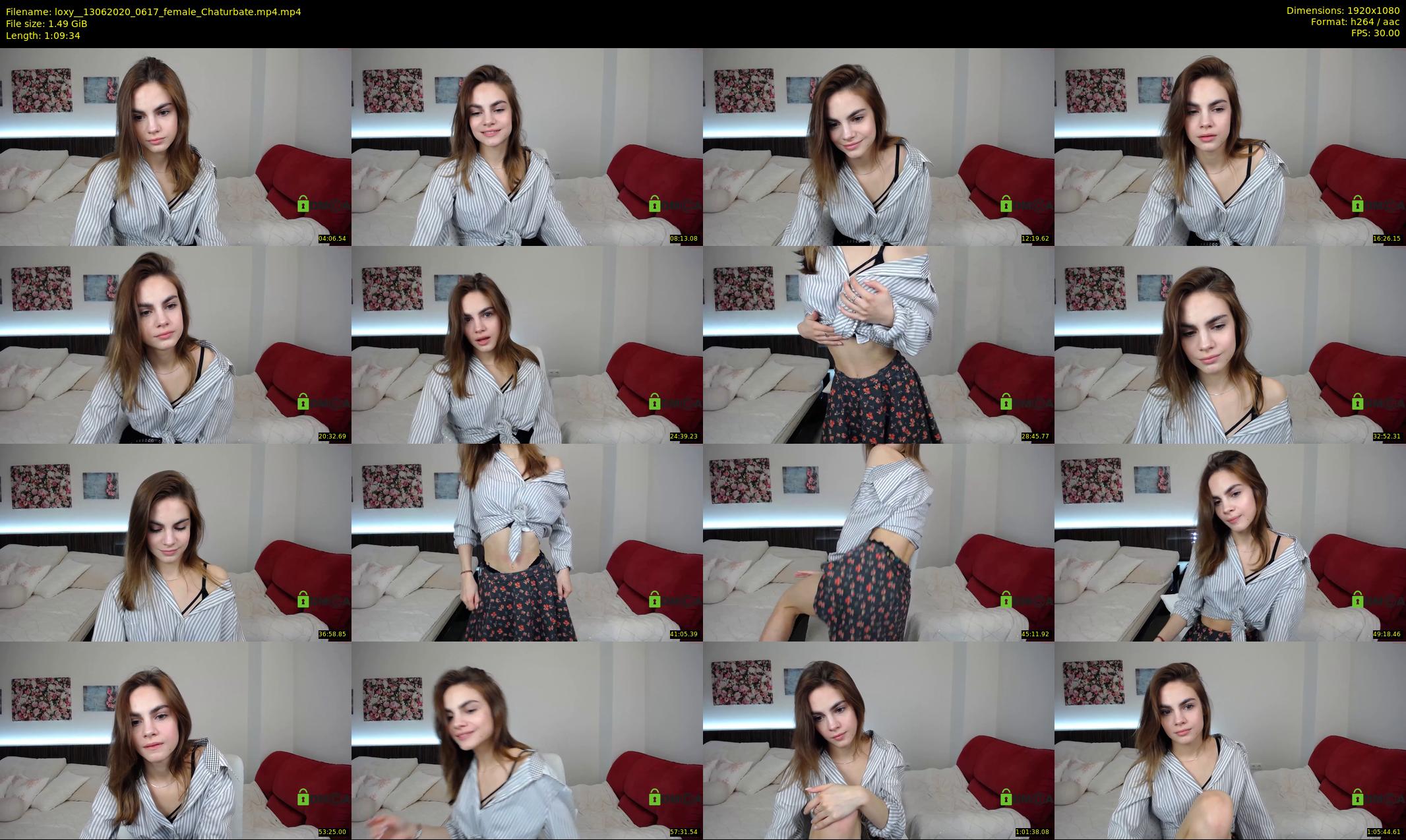 loxy_ — 70 minute Chaturbate female cam show recording, 1080p, Jun 13, 2020