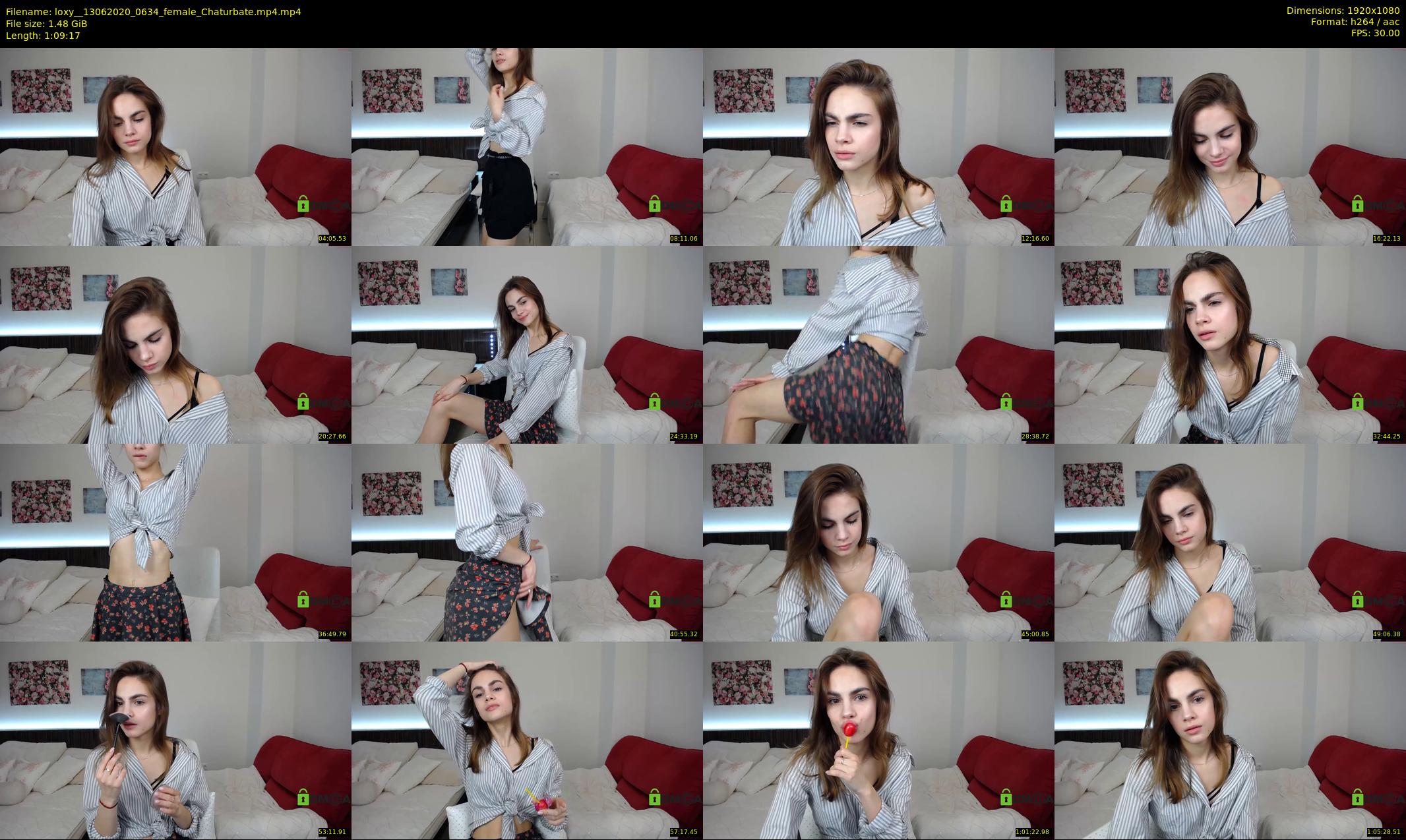 loxy_ — 70 minute Chaturbate female cam show recording, 1080p, Jun 13, 2020