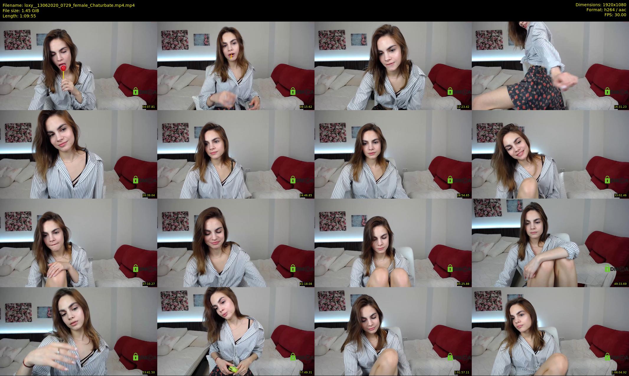 loxy_ — 70 minute Chaturbate female cam show recording, 1080p, Jun 13, 2020