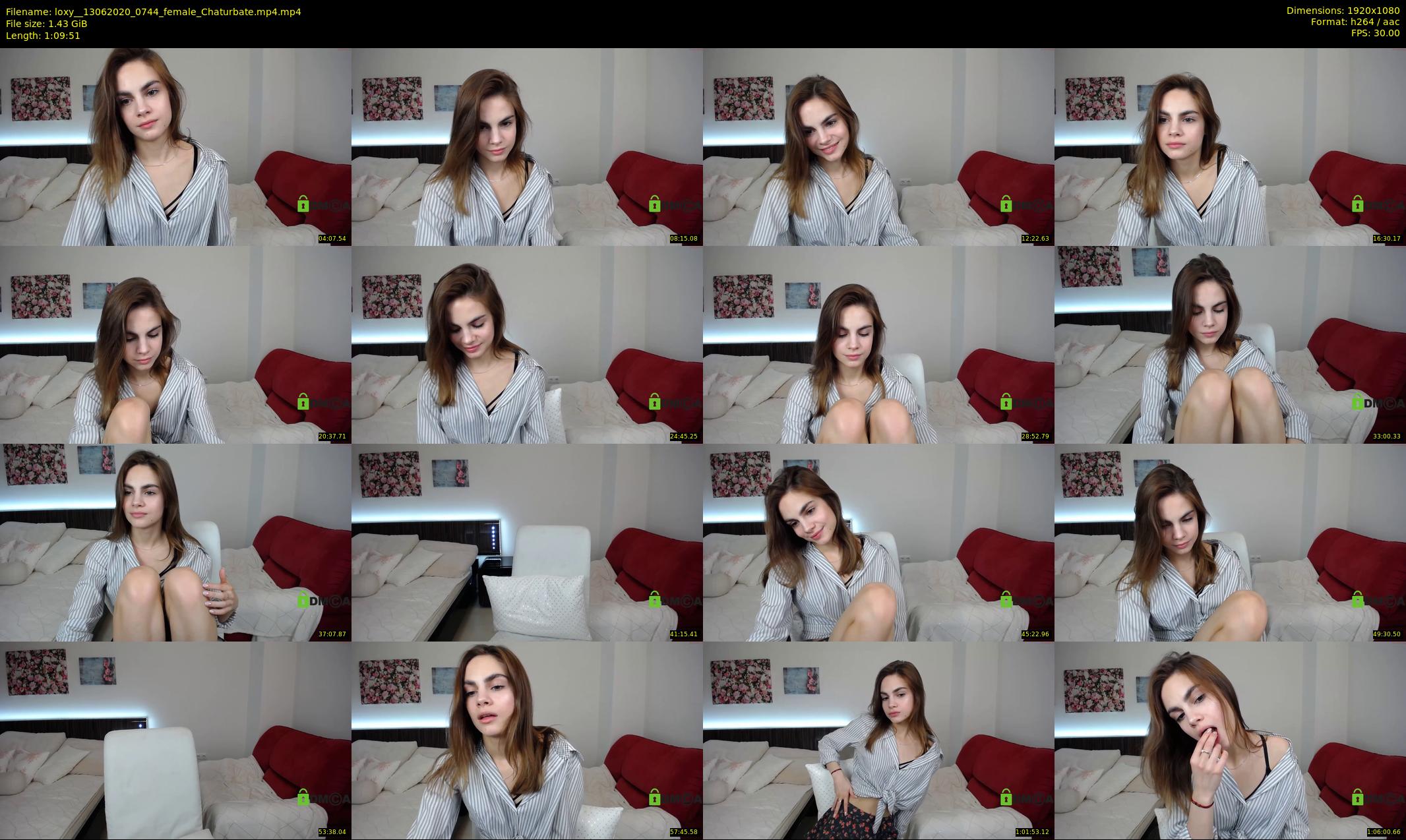 loxy_ — 70 minute Chaturbate female cam show recording, 1080p, Jun 13, 2020