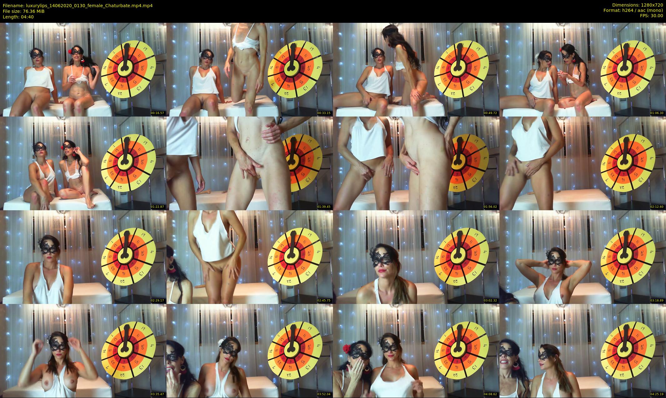 luxurylips — 5 minute Chaturbate female cam show recording, 720p, Jun 14, 2020