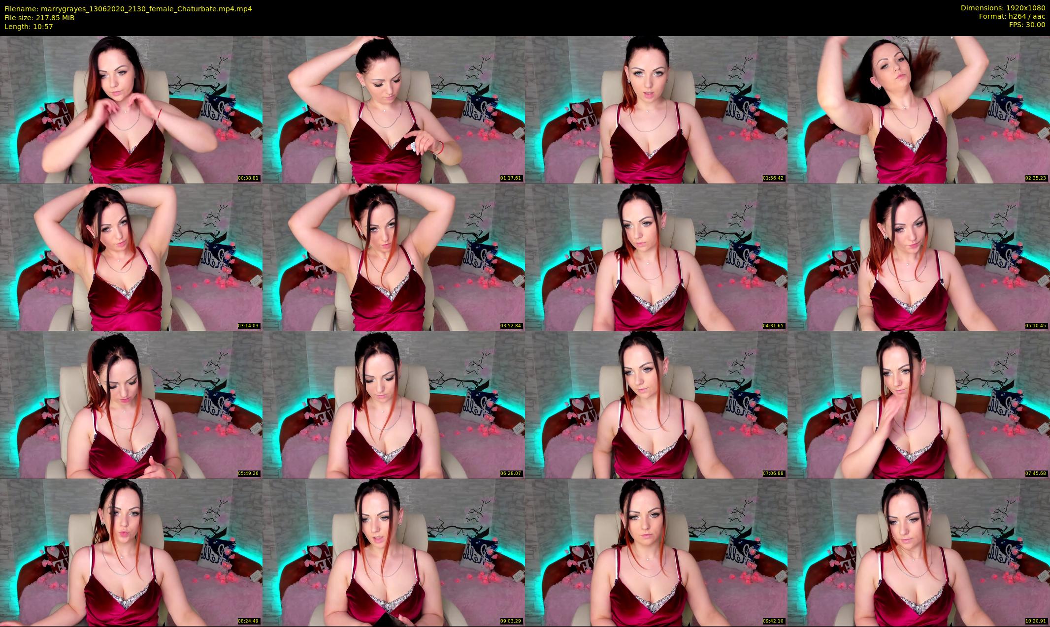 marrygrayes — 11 minute Chaturbate female cam show recording, 1080p, Jun 13, 2020