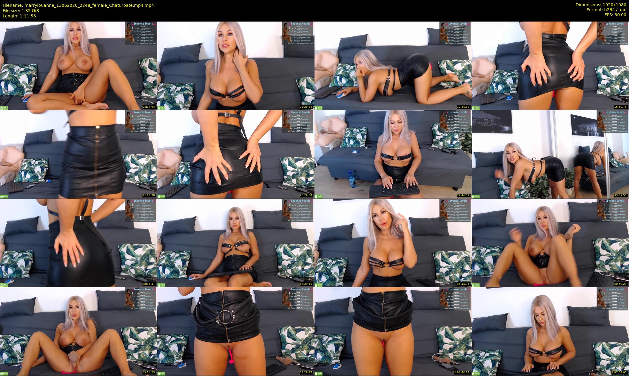 marrylouanne — 72 minute Chaturbate female cam show recording, 1080p, Jun 13, 2020