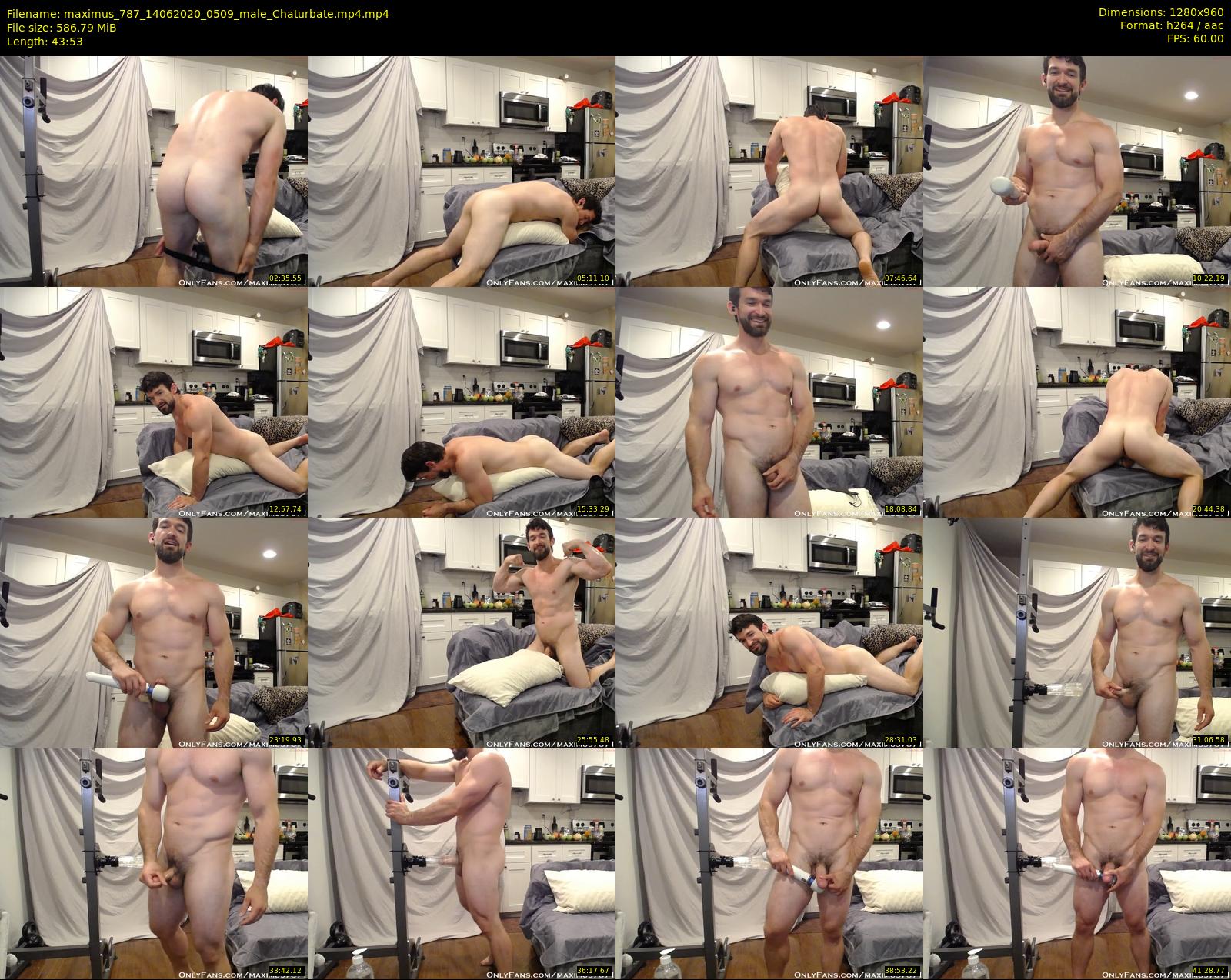 maximus_787 — 44 minute Chaturbate male cam show recording, 720p, Jun 14, 2020