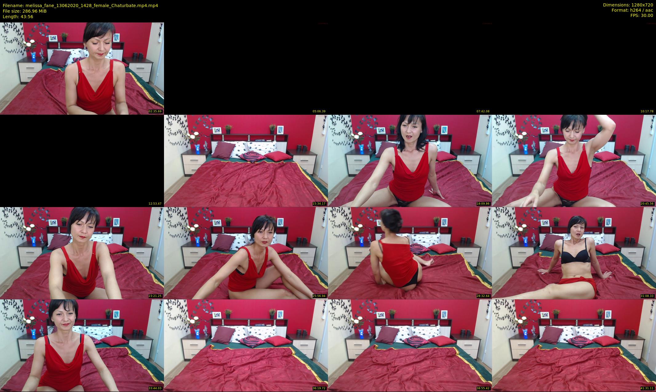 melissa_fane — 44 minute Chaturbate female cam show recording, 720p, Jun 13, 2020