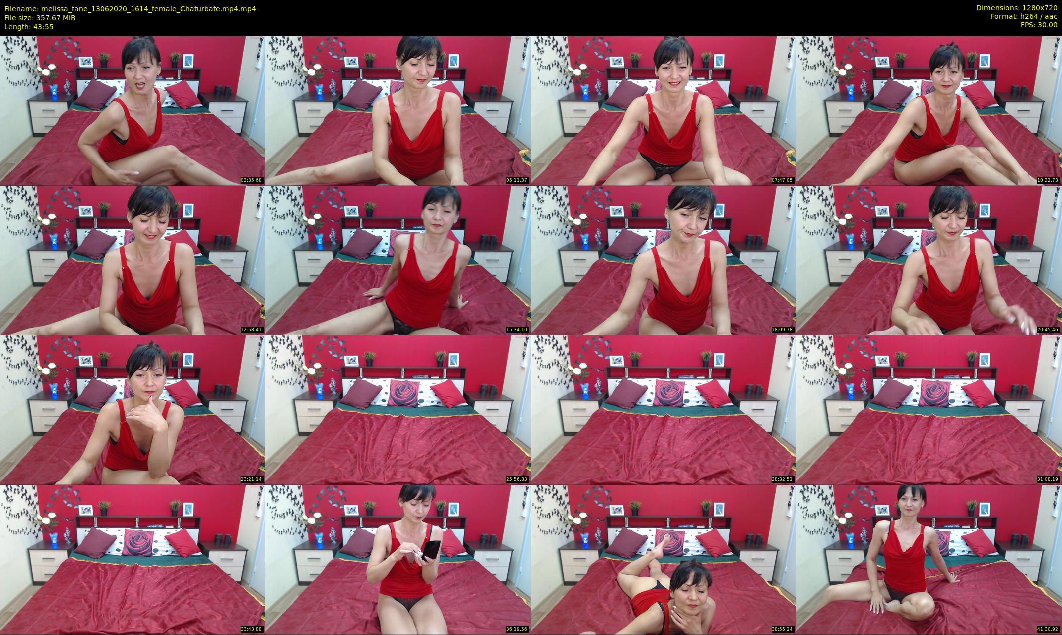 melissa_fane — 44 minute Chaturbate female cam show recording, 720p, Jun 13, 2020