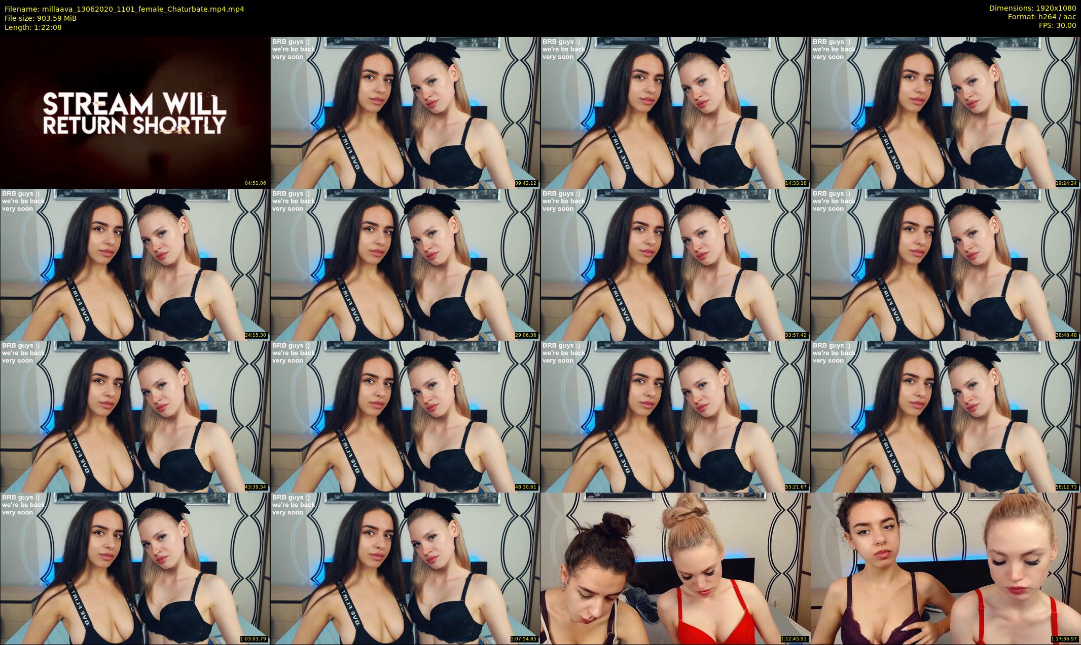 millaava — 83 minute Chaturbate female cam show recording, 1080p, Jun 13, 2020