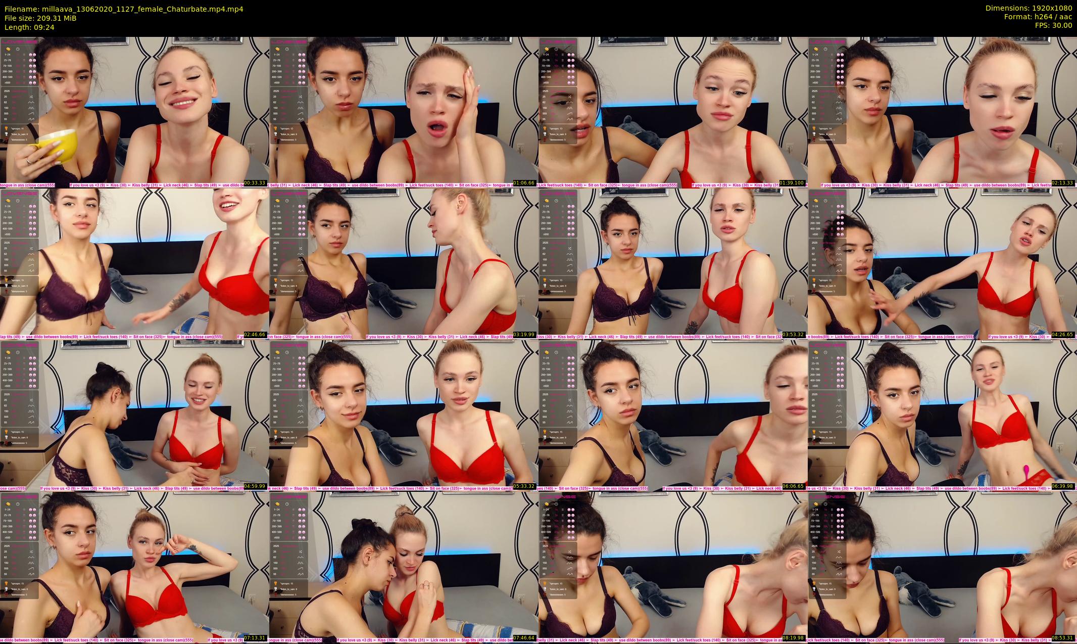 millaava — 10 minute Chaturbate female cam show recording, 1080p, Jun 13, 2020