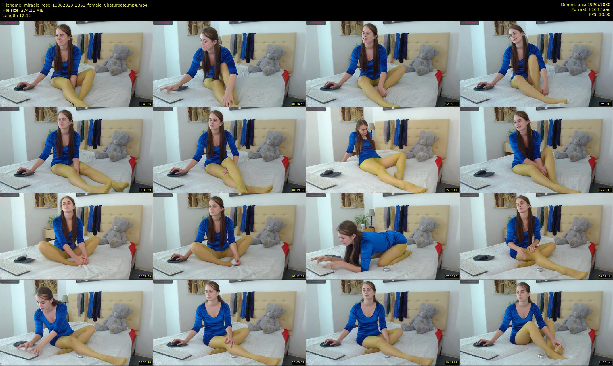 miracle_rose — 13 minute Chaturbate female cam show recording, 1080p, Jun 13, 2020