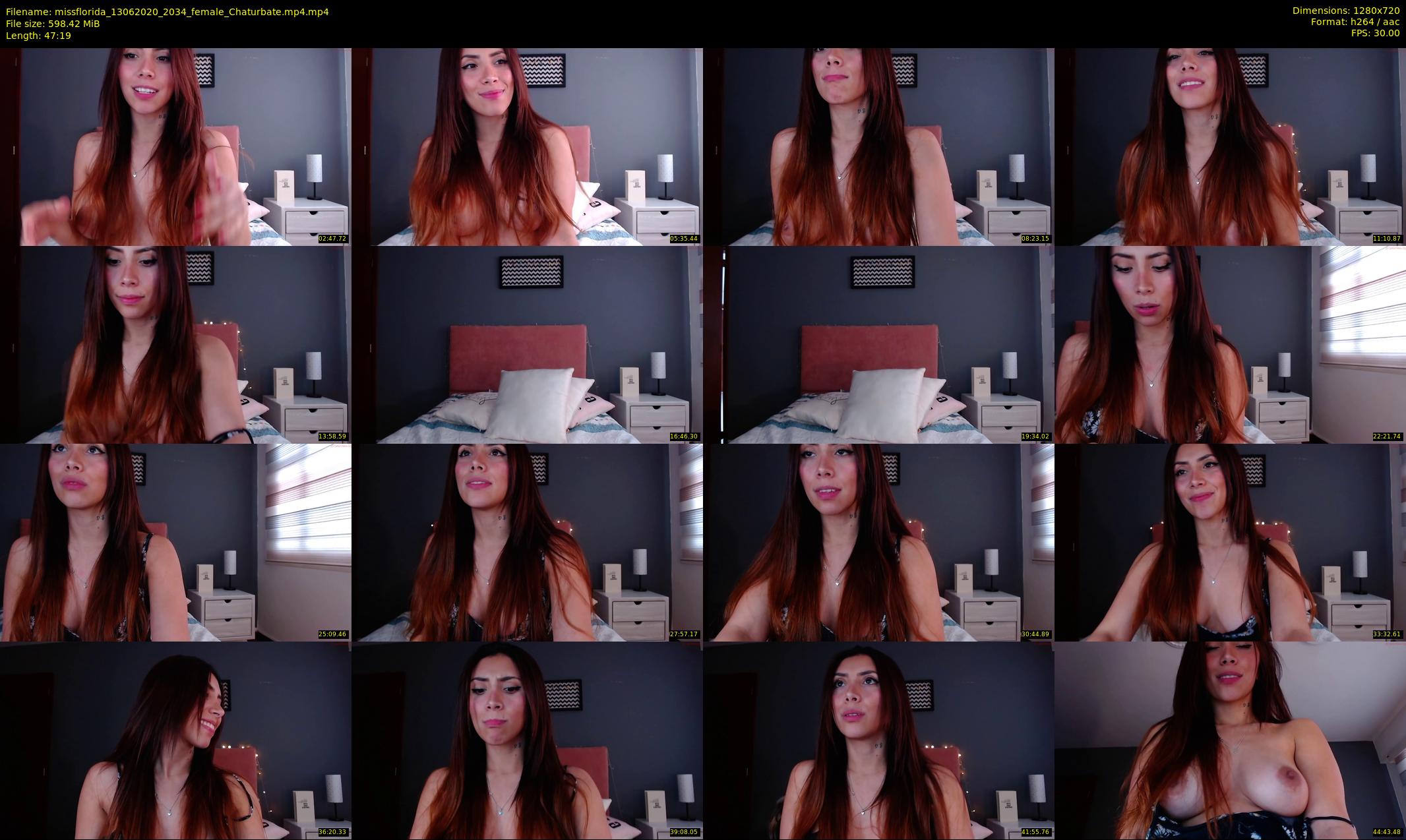 missflorida — 48 minute Chaturbate female cam show recording, 720p, Jun 13, 2020