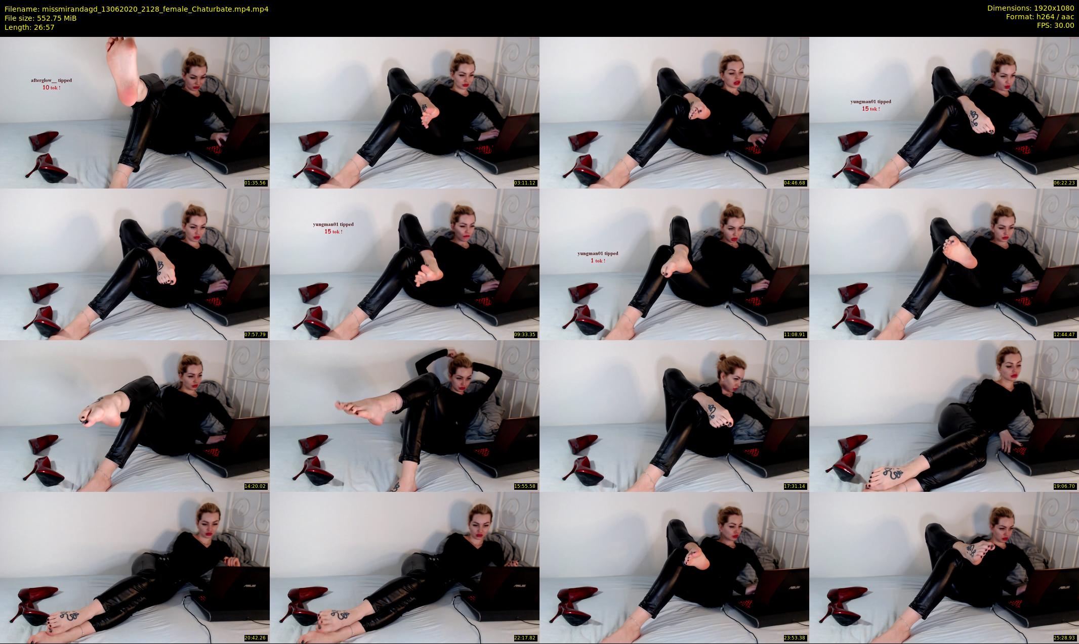 missmirandagd — 27 minute Chaturbate female cam show recording, 1080p, Jun 13, 2020