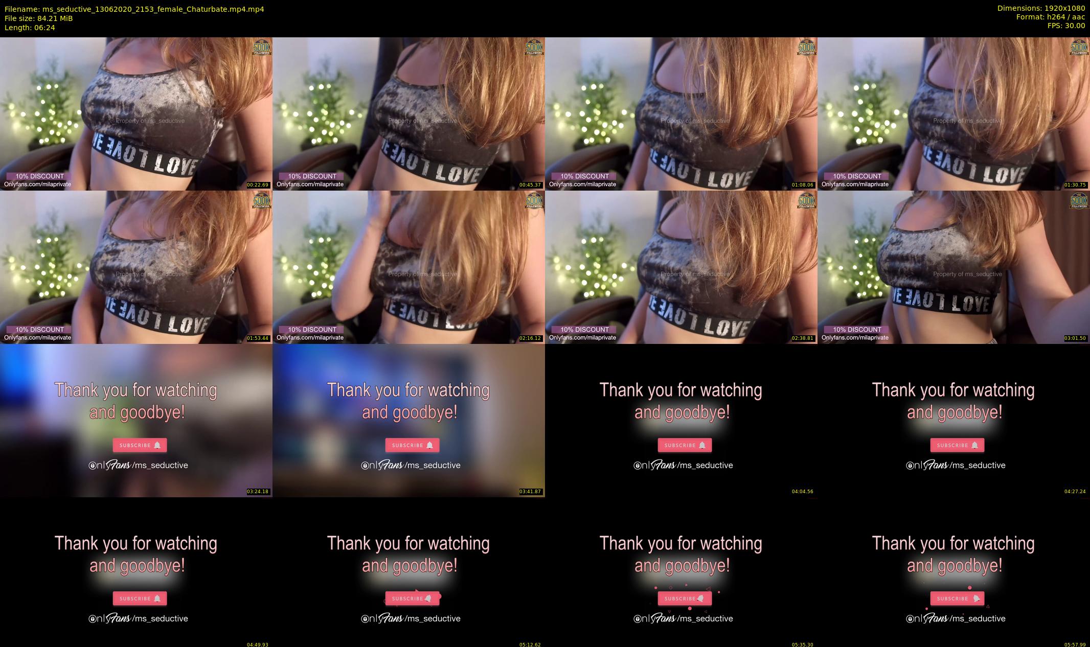 ms_seductive — 7 minute Chaturbate female cam show recording, 1080p, Jun 13, 2020