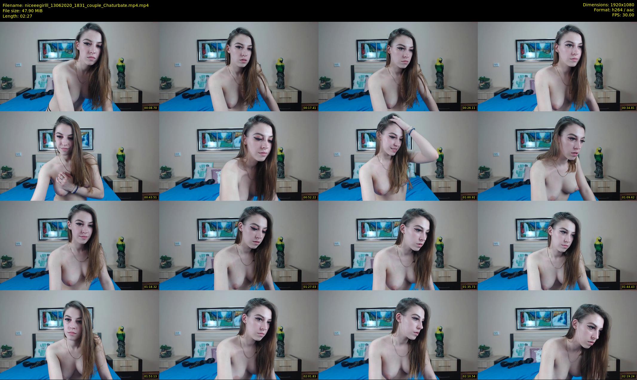 niceeegirlll — 3 minute Chaturbate couple cam show recording, 1080p, Jun 13, 2020